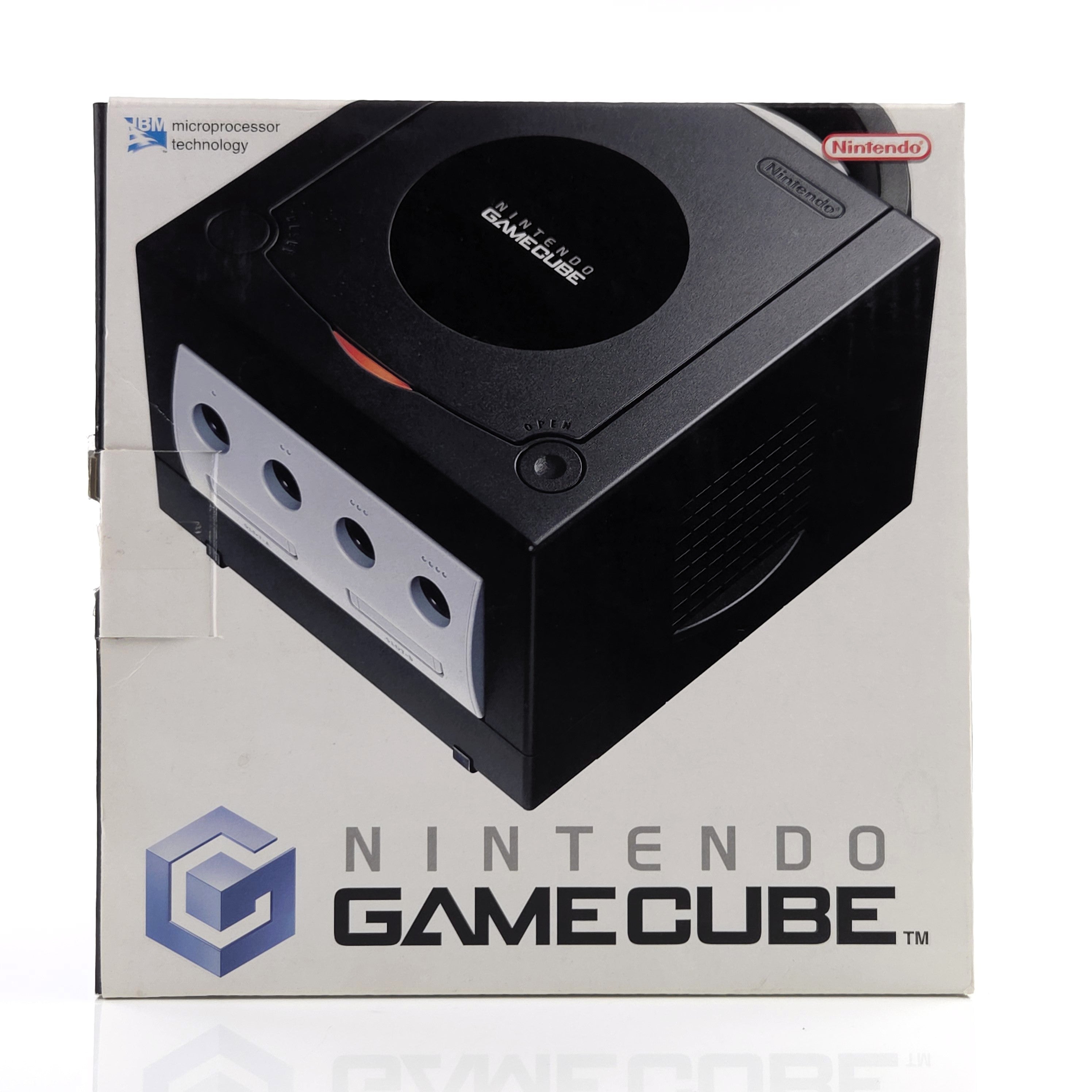 Nintendo Gamecube Konsole Schwarz PAL OVP sehr gut