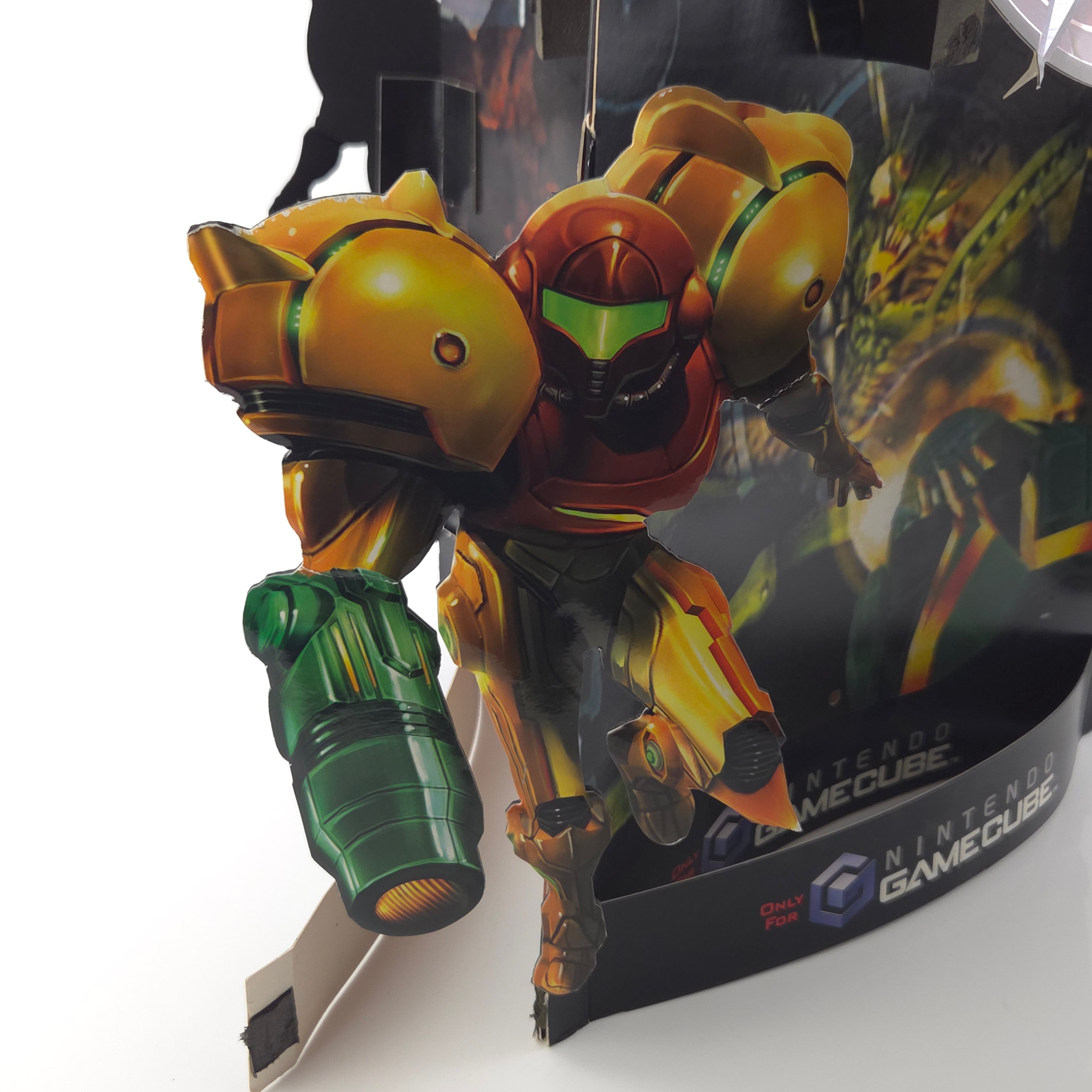 Nintendo Gamecube Promo Display Standee Metroid Prime Original