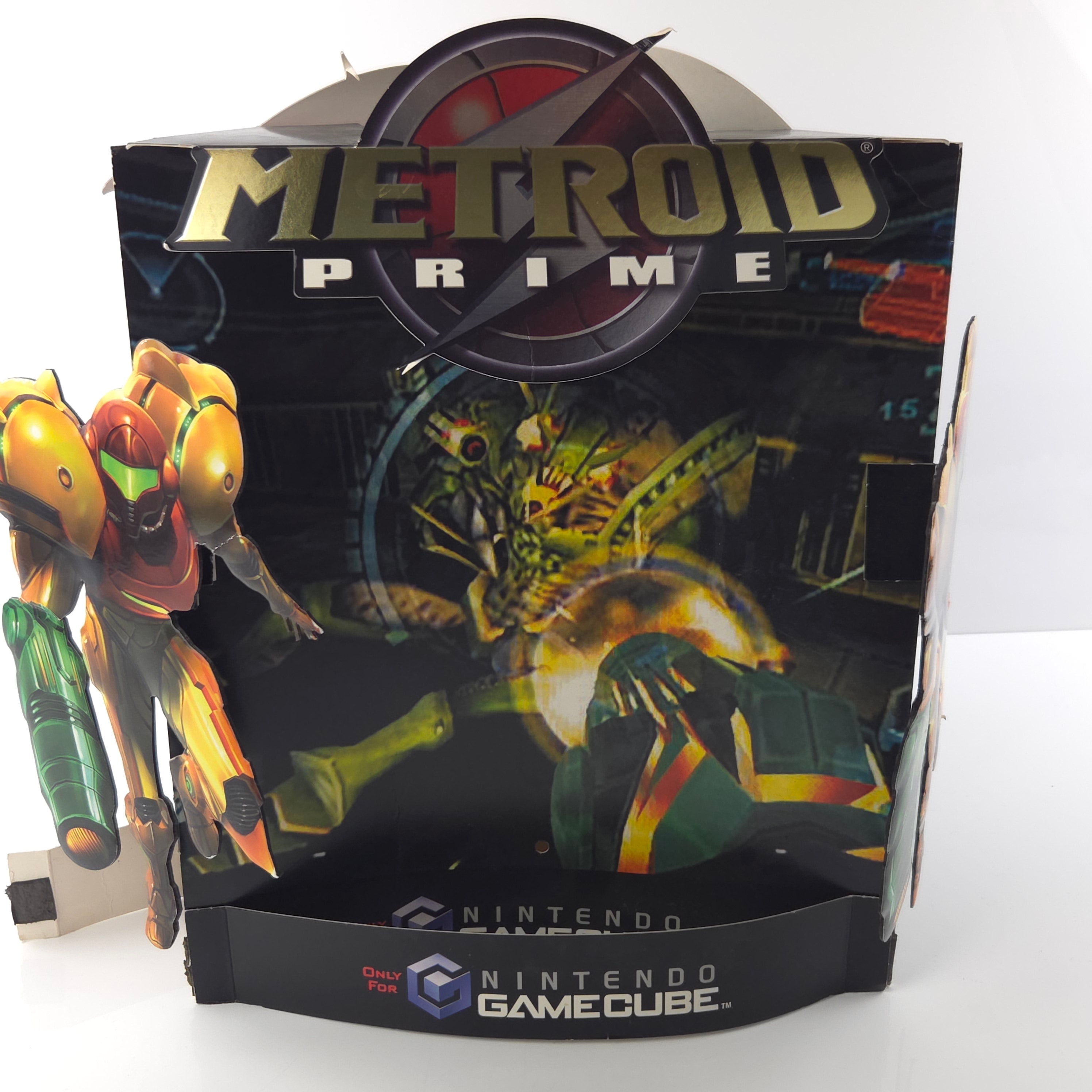Nintendo Gamecube Promo Display Standee Metroid Prime Original