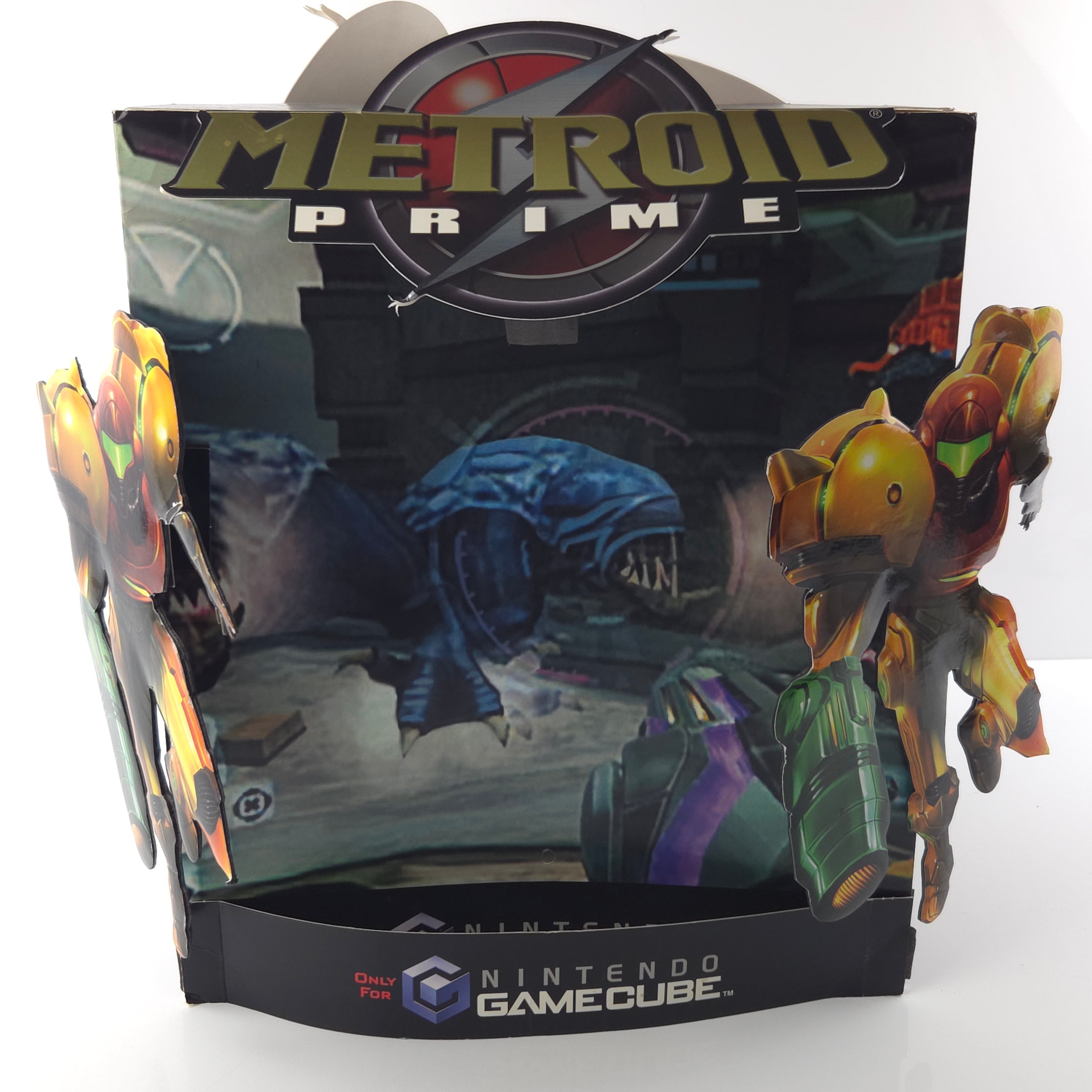 Nintendo Gamecube Promo Display Standee Metroid Prime Original
