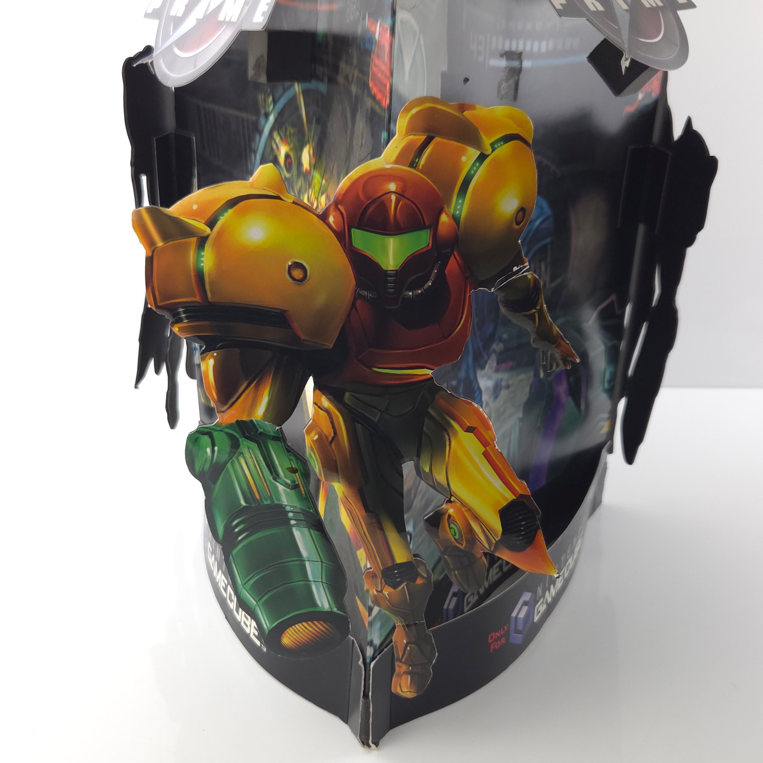 Nintendo Gamecube Promo Display Standee Metroid Prime Original