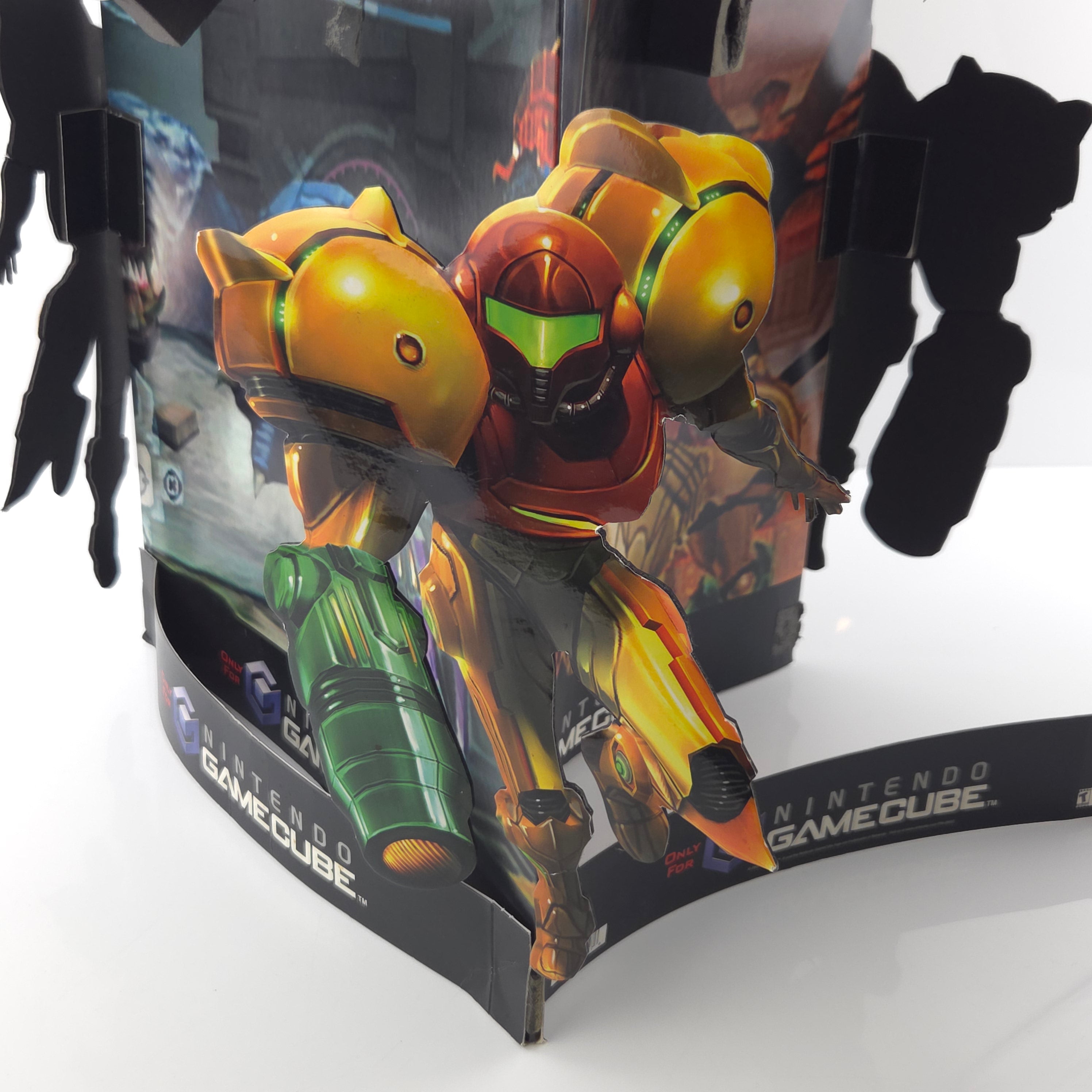 Nintendo Gamecube Promo Display Standee Metroid Prime Original