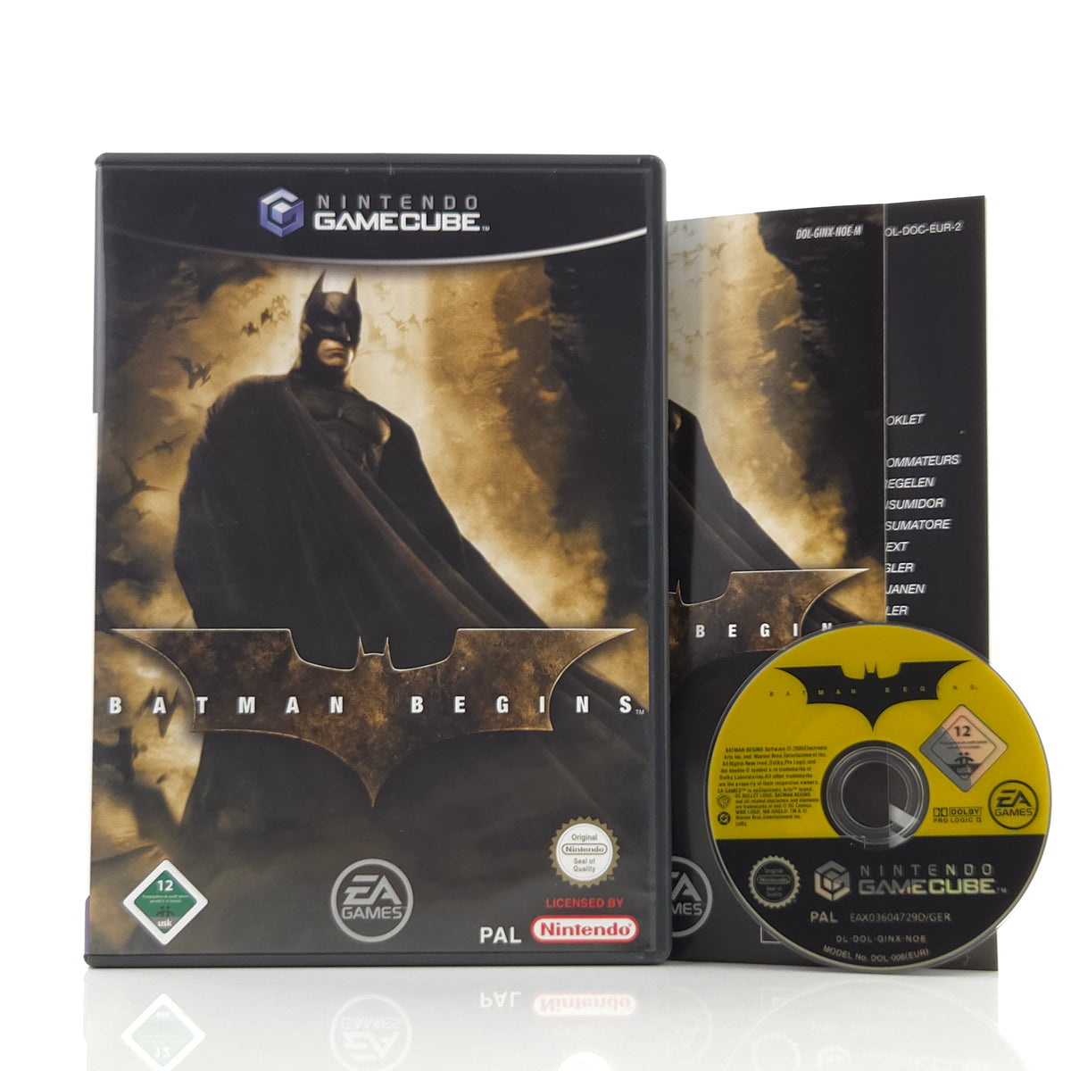 Nintendo Gamecube Spiel Batman Begins OVP DE