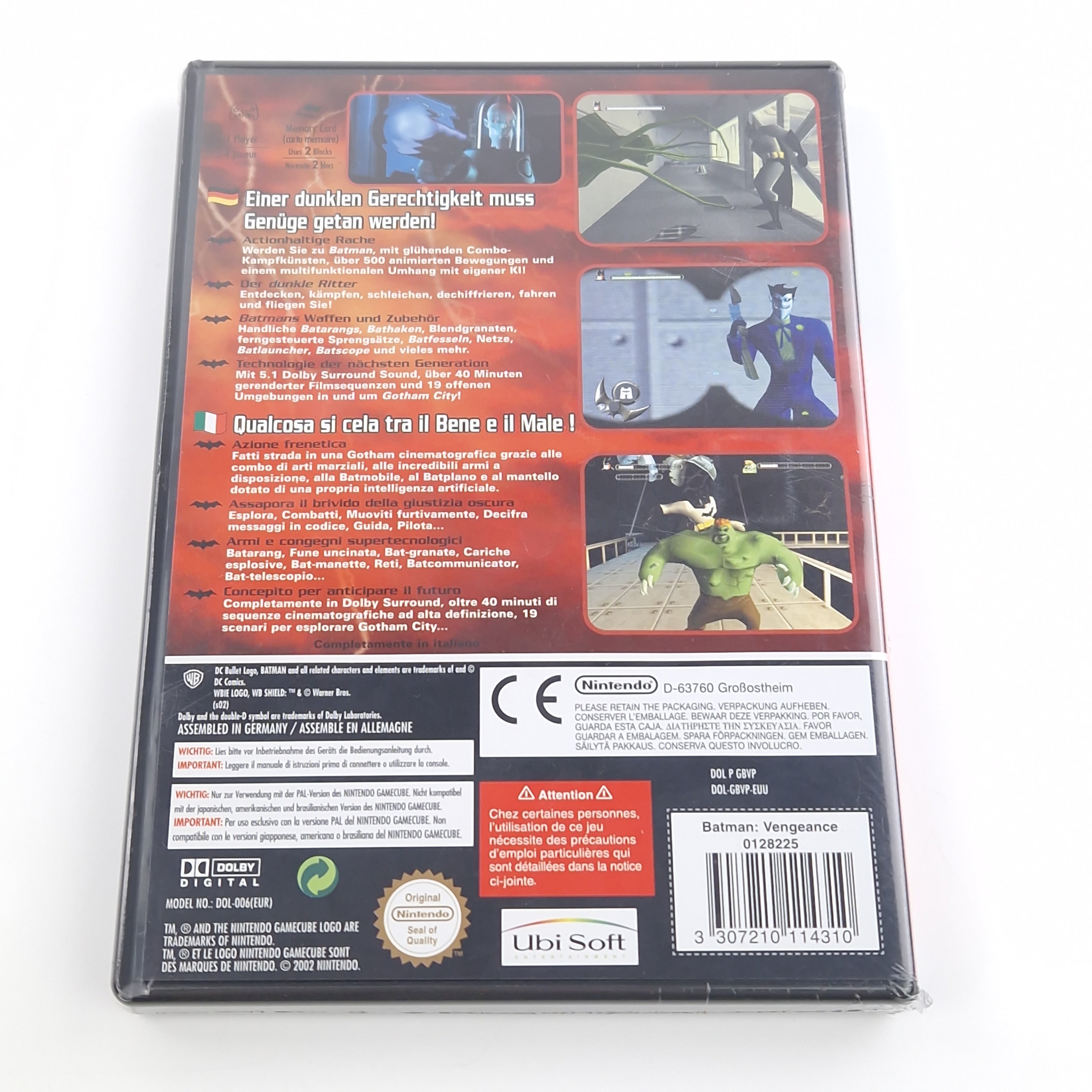 Nintendo Gamecube Spiel – Batman Vengeance (Neu OVP PAL)