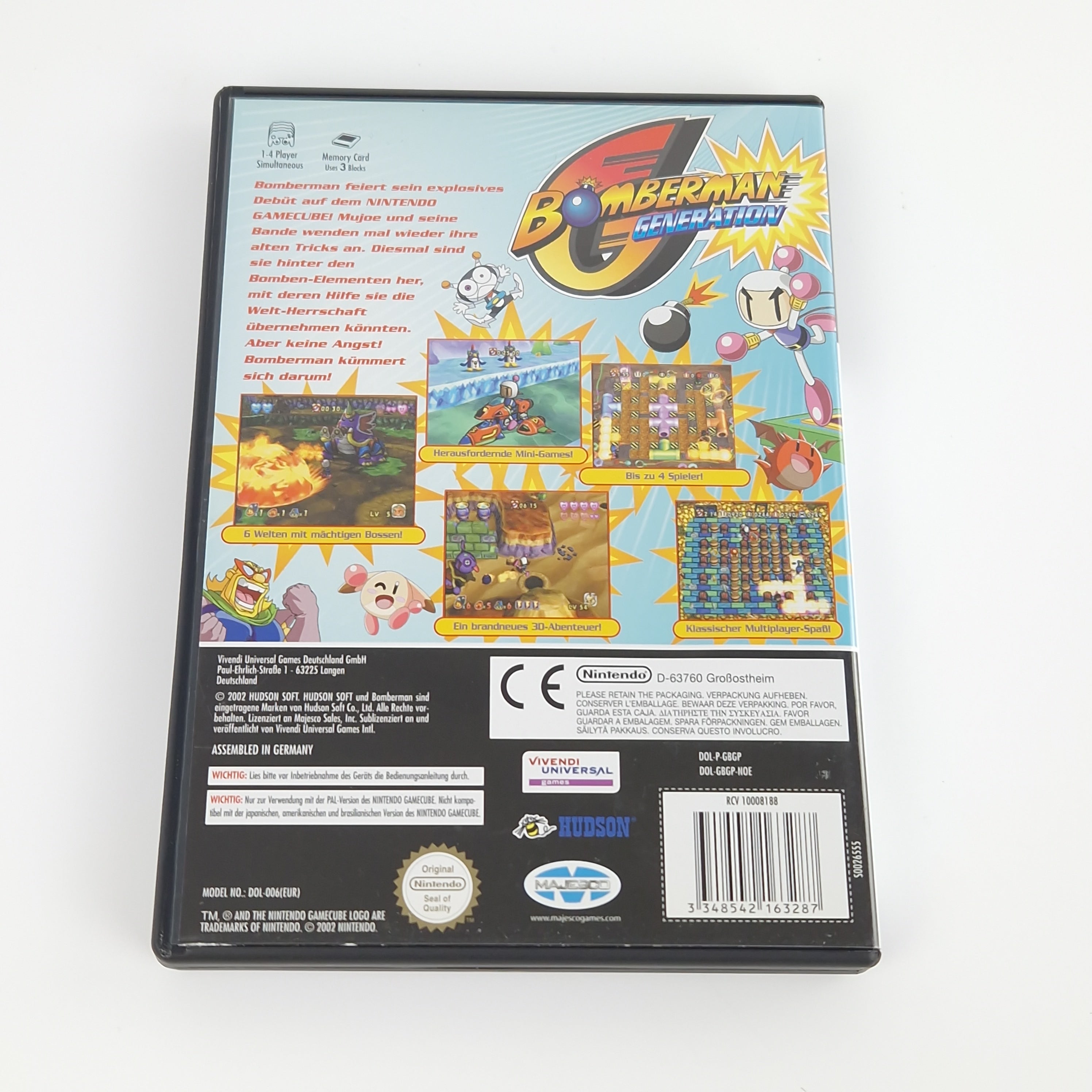 Nintendo Gamecube Spiel – Bomberman Generation (OVP PAL)