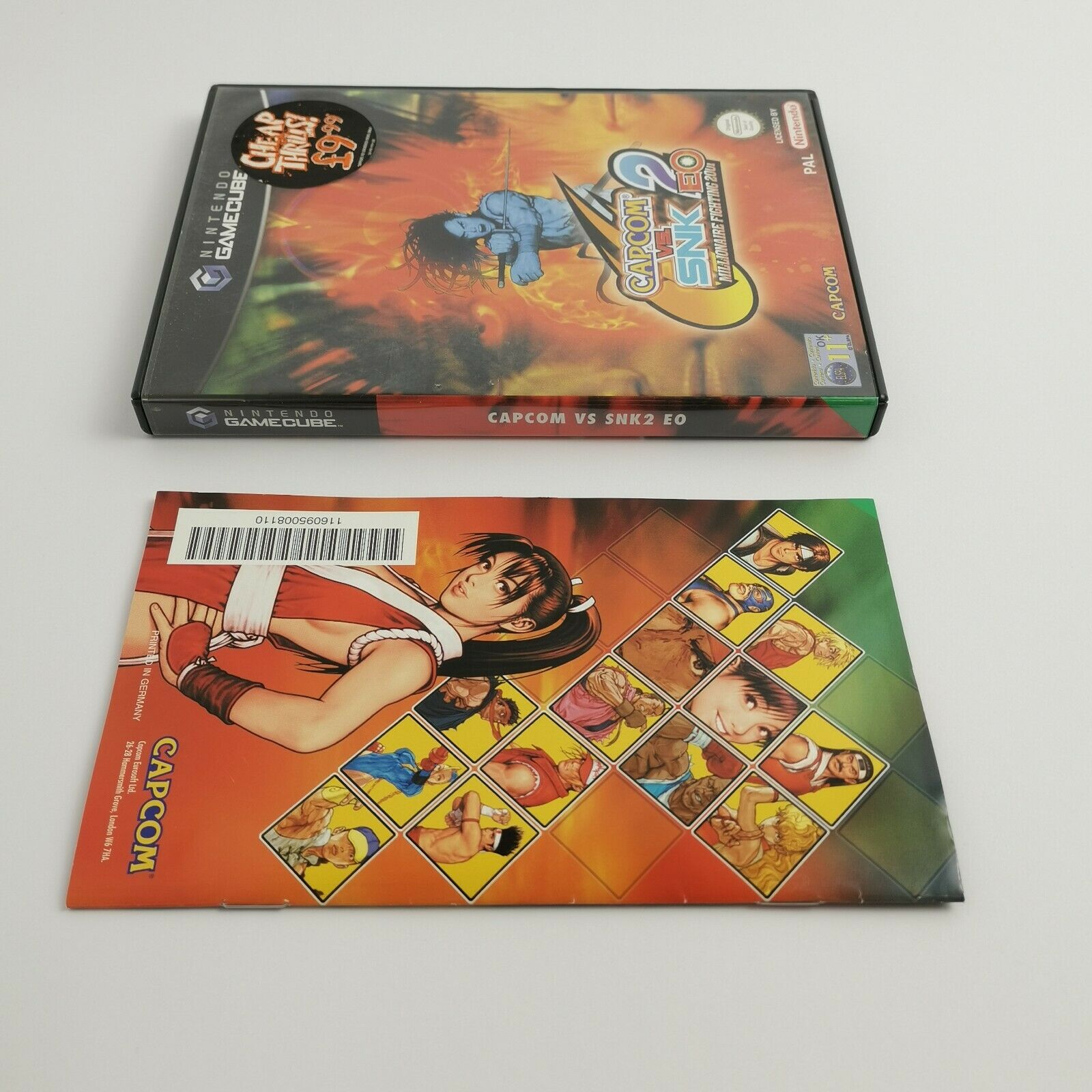 Nintendo Gamecube Spiel – Capcom vs. SNK 2 EO (PAL OVP)