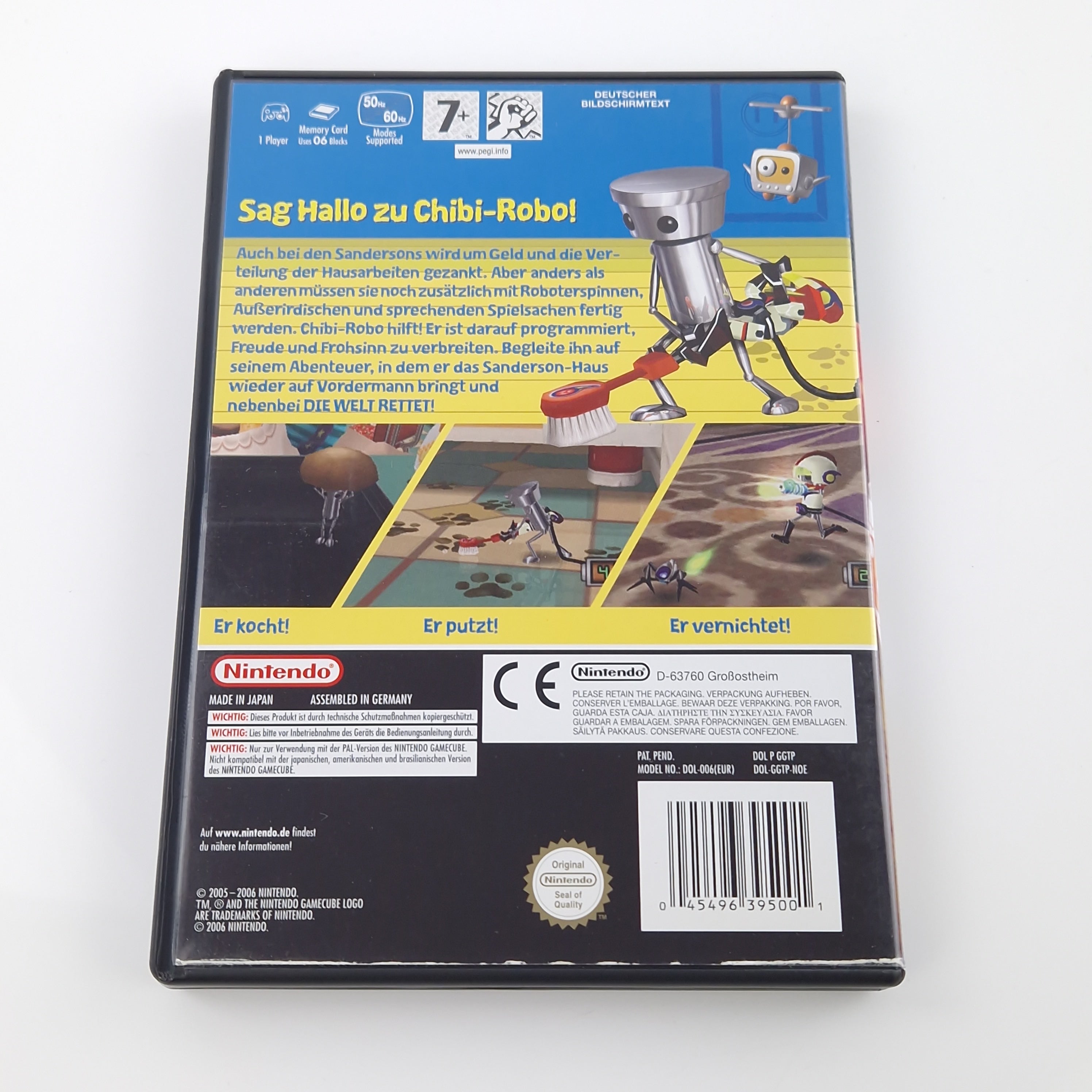 Nintendo Gamecube Spiel – Chibi-Robo! (OVP PAL)