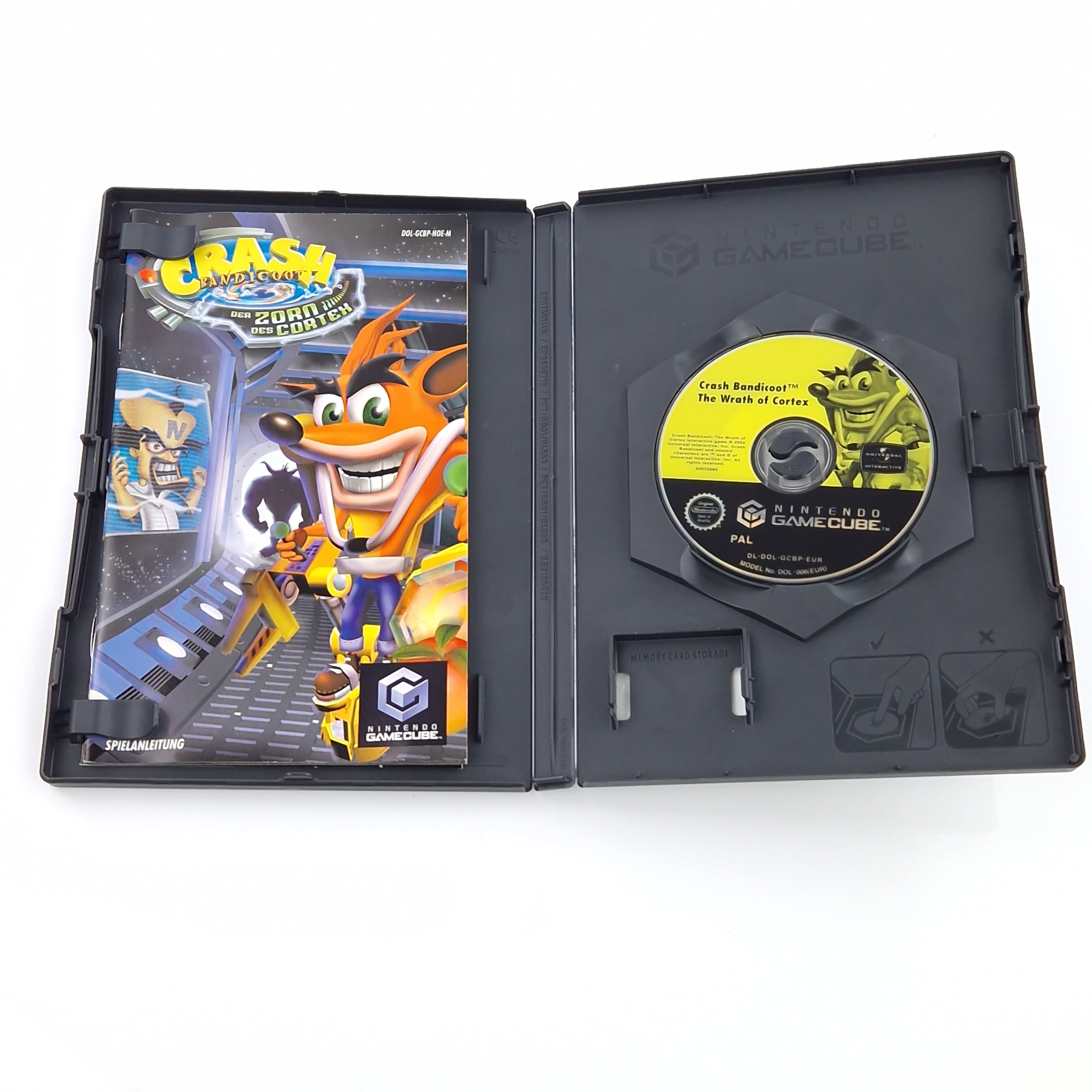 Nintendo Gamecube Spiel – Crash Bandicoot Der Zorn des Cortex OVP