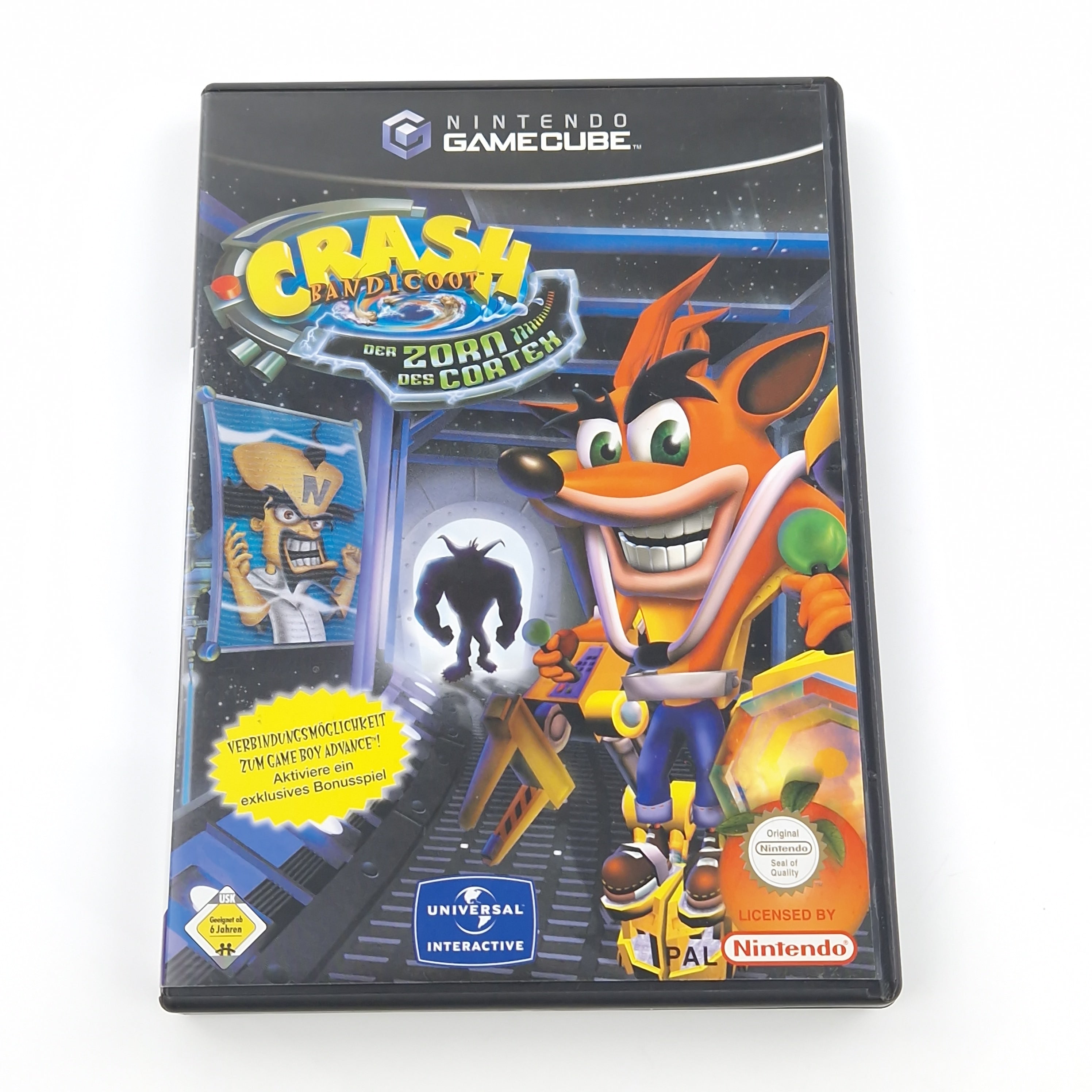 Nintendo Gamecube Spiel – Crash Bandicoot Der Zorn des Cortex OVP