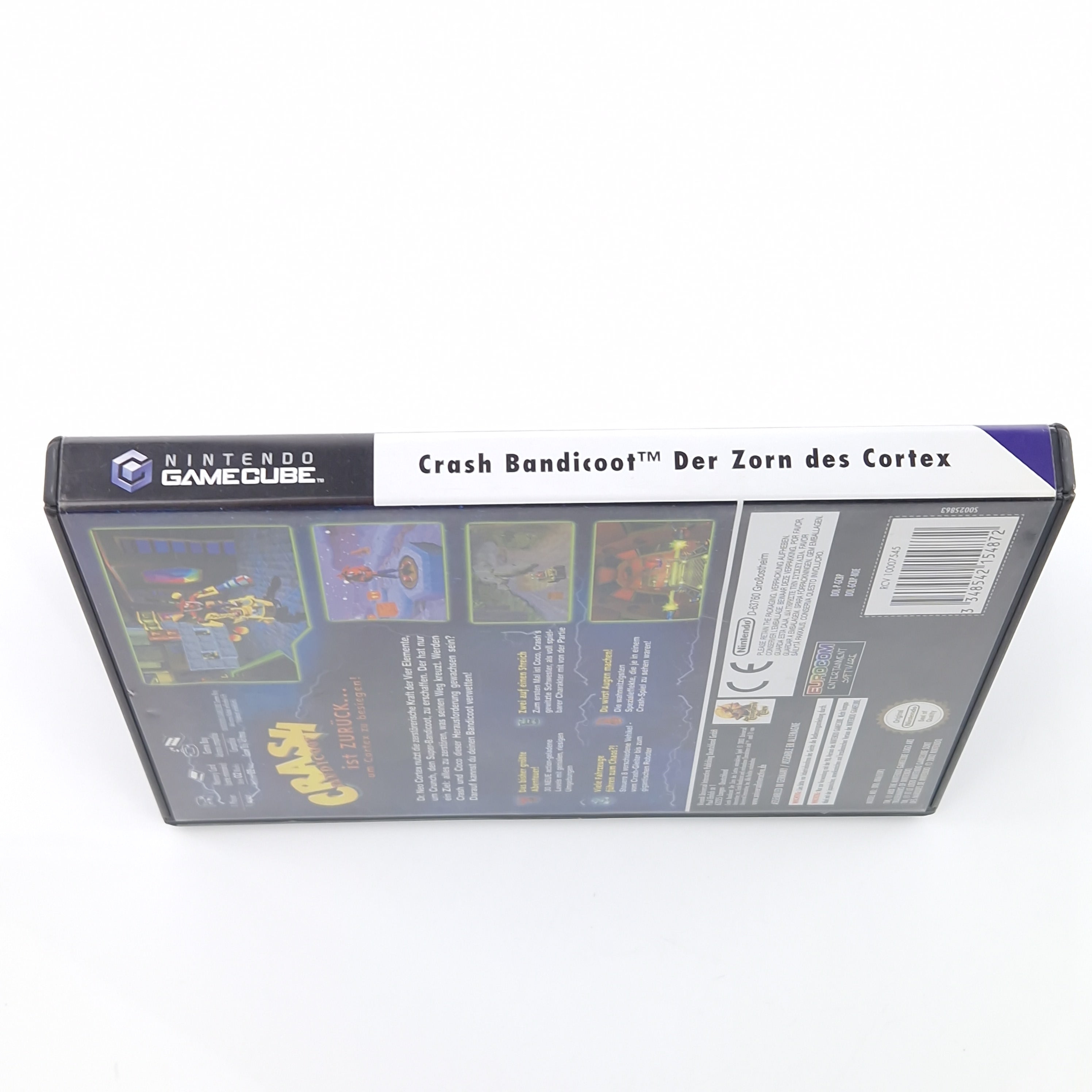 Nintendo Gamecube Spiel – Crash Bandicoot Der Zorn des Cortex OVP