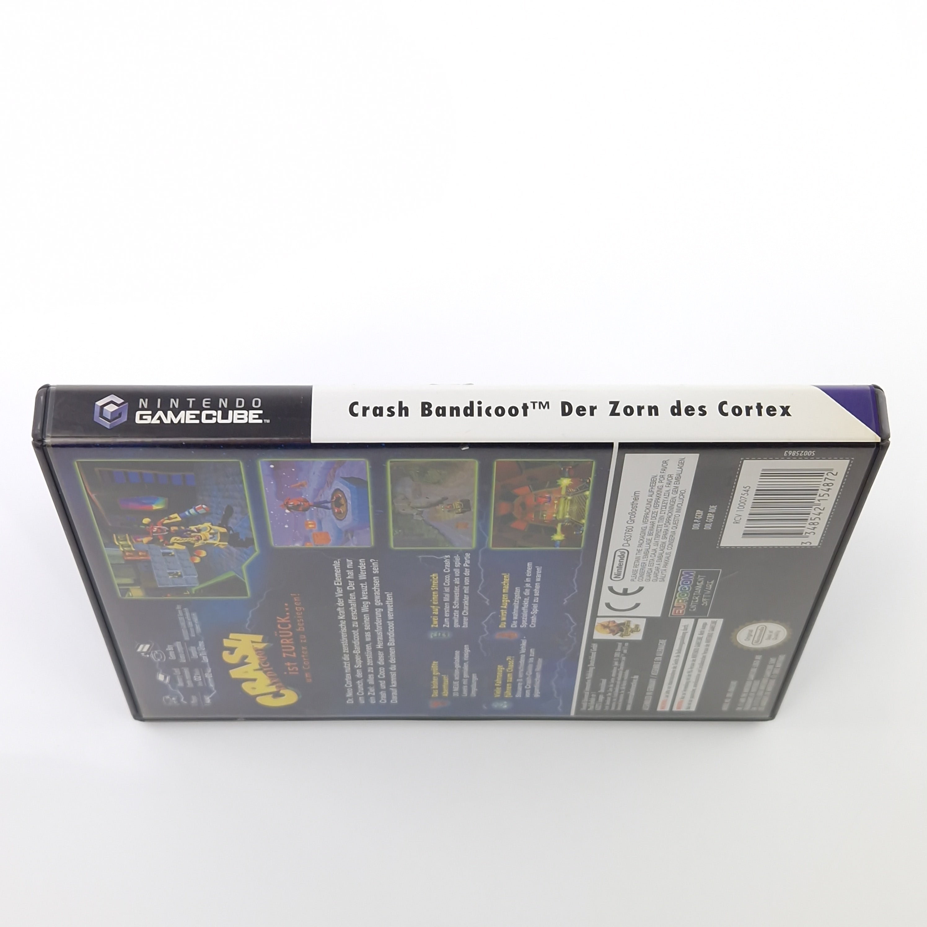 Nintendo Gamecube Spiel – Crash Bandicoot Der Zorn des Cortex PAL