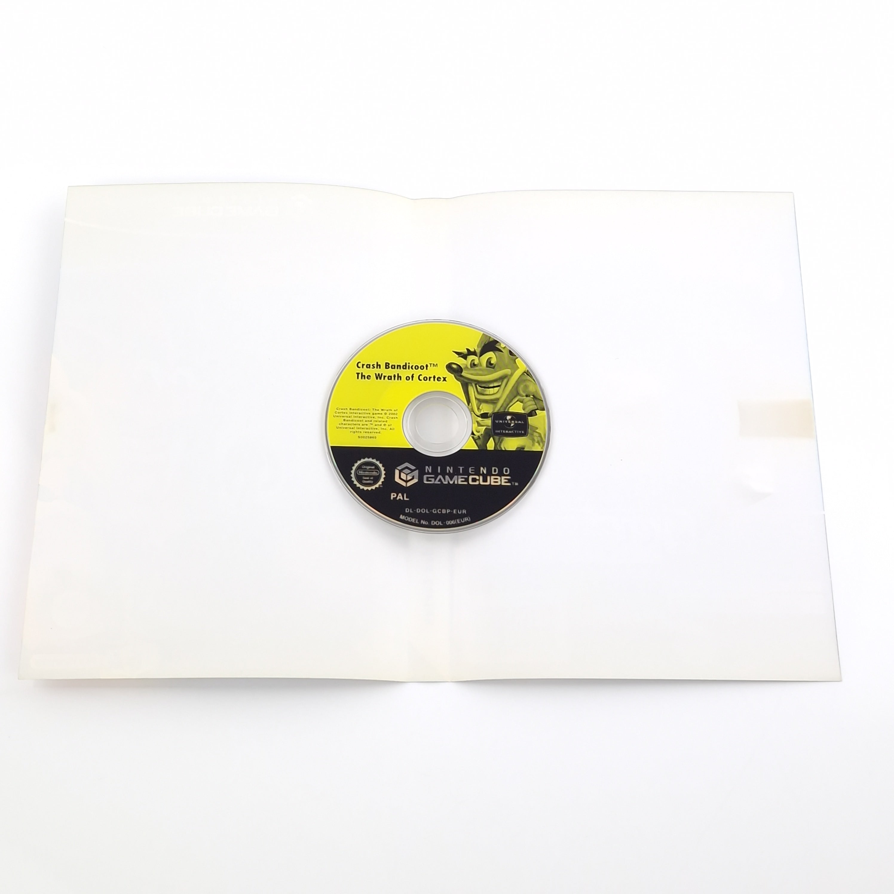 Nintendo Gamecube Spiel – Crash Bandicoot Der Zorn des Cortex PAL