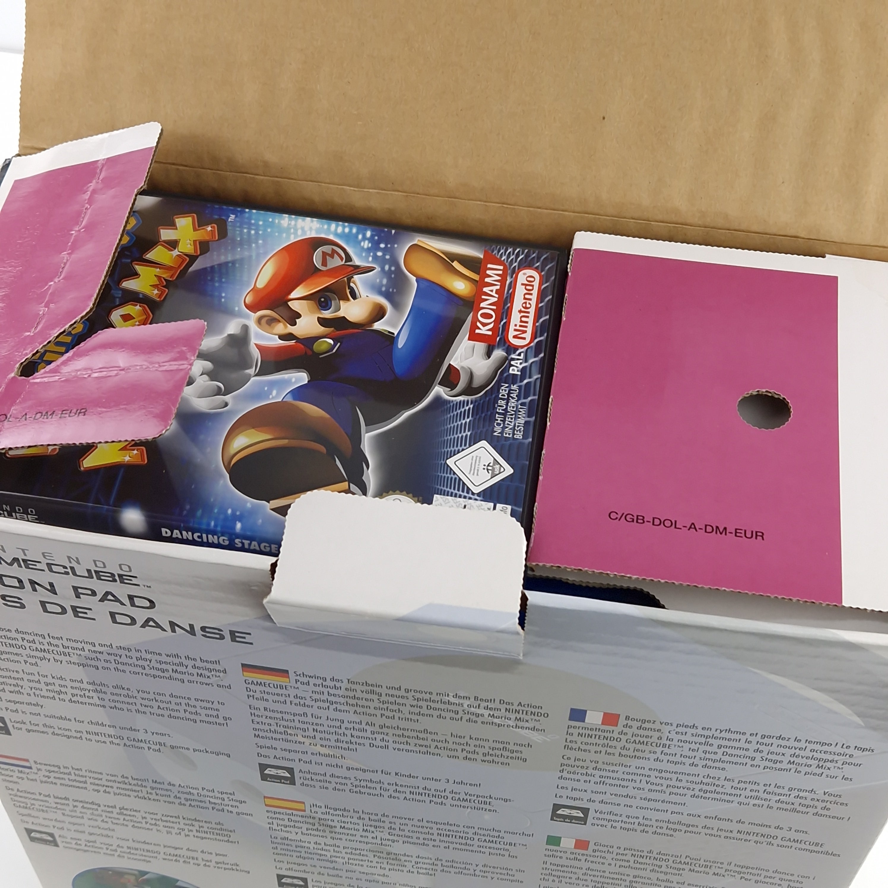 Nintendo Gamecube Spiel – Dancing Stage Mario Mix Pak PAL