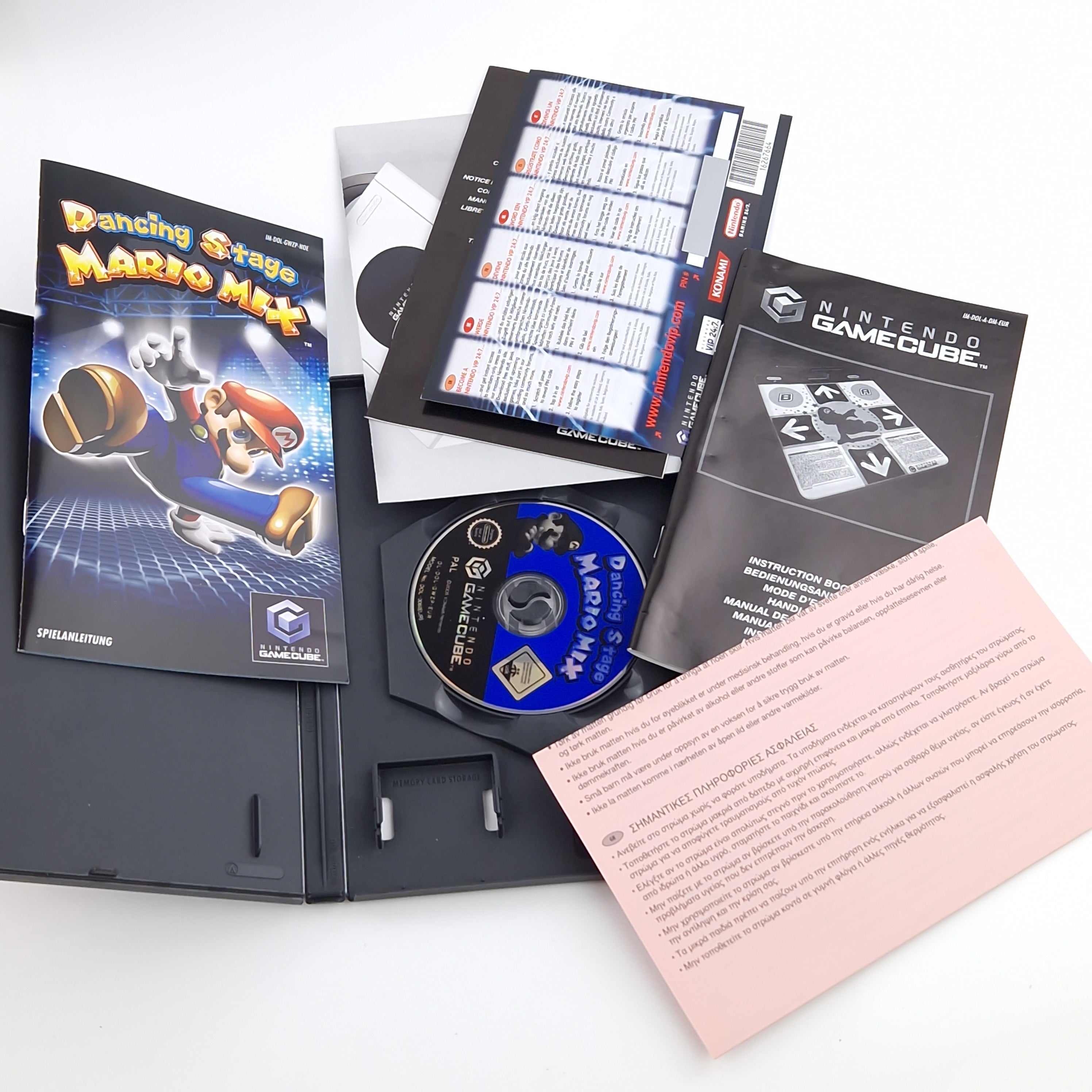 Nintendo Gamecube Spiel – Dancing Stage Mario Mix Pak PAL