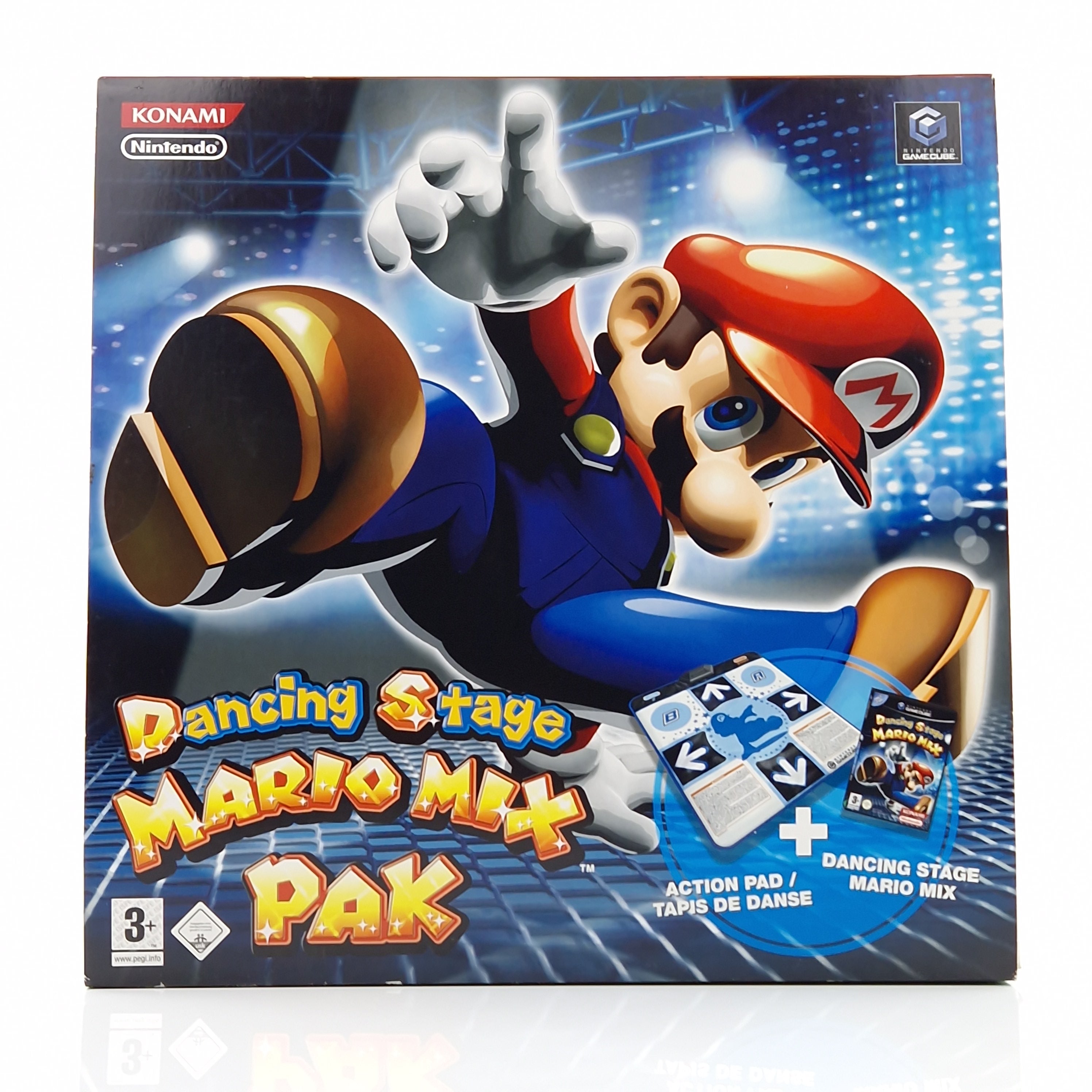 Nintendo Gamecube Spiel – Dancing Stage Mario Mix Pak PAL