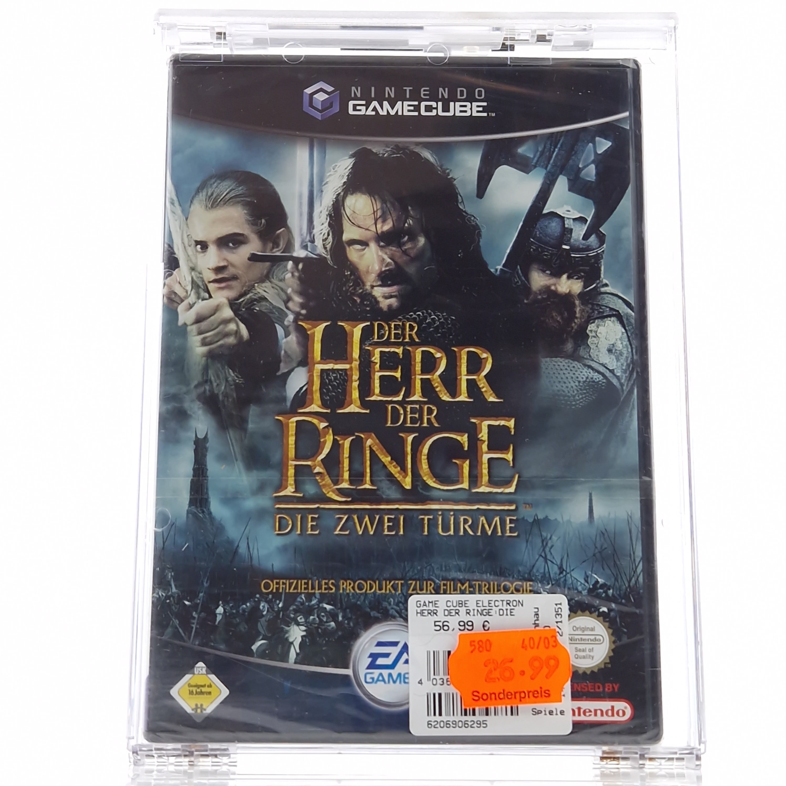 Nintendo Gamecube Spiel – Der Herr der Ringe Zwei Türme OVP