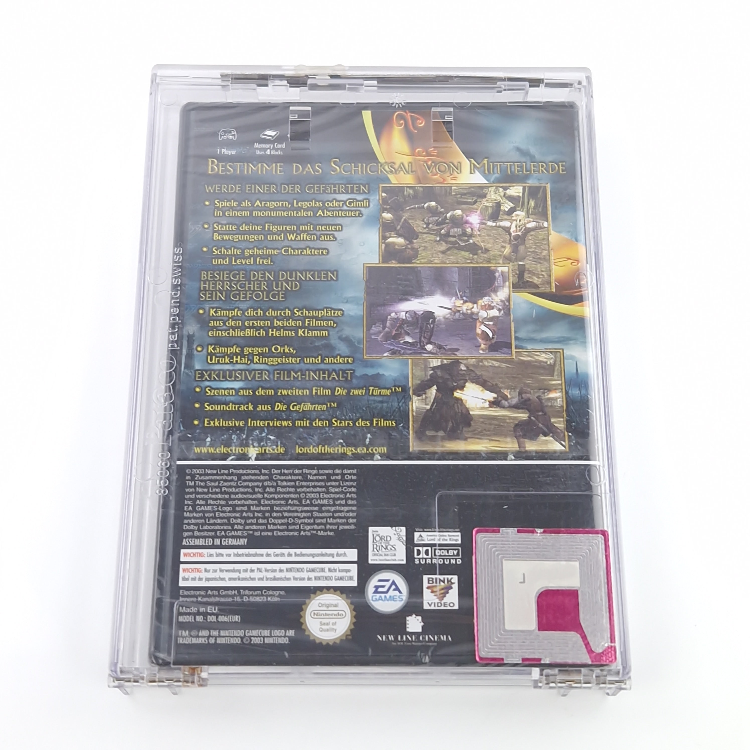 Nintendo Gamecube Spiel – Der Herr der Ringe Zwei Türme OVP