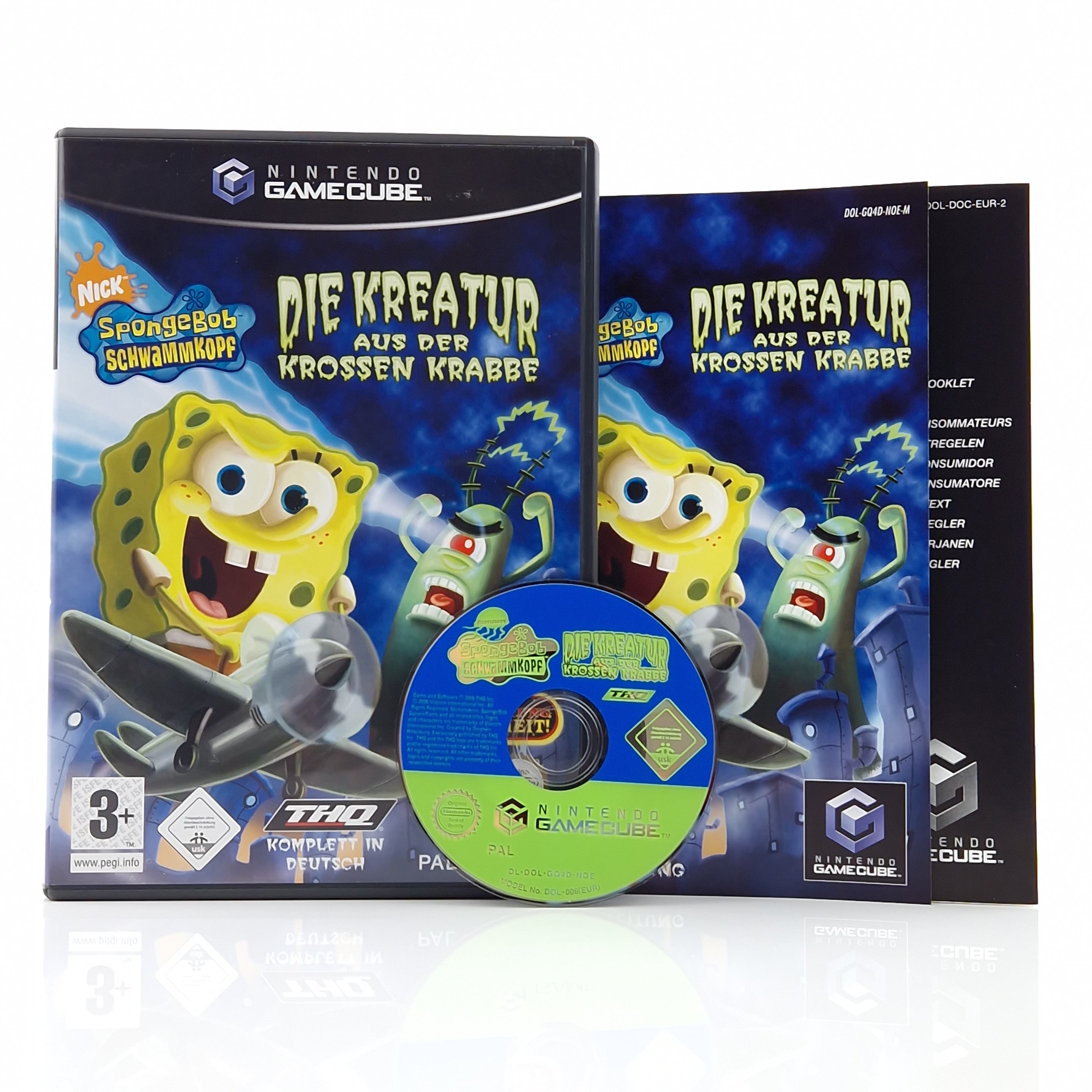 Nintendo Gamecube Spiel – Die Kreatur aus der Krossen Krabbe OVP