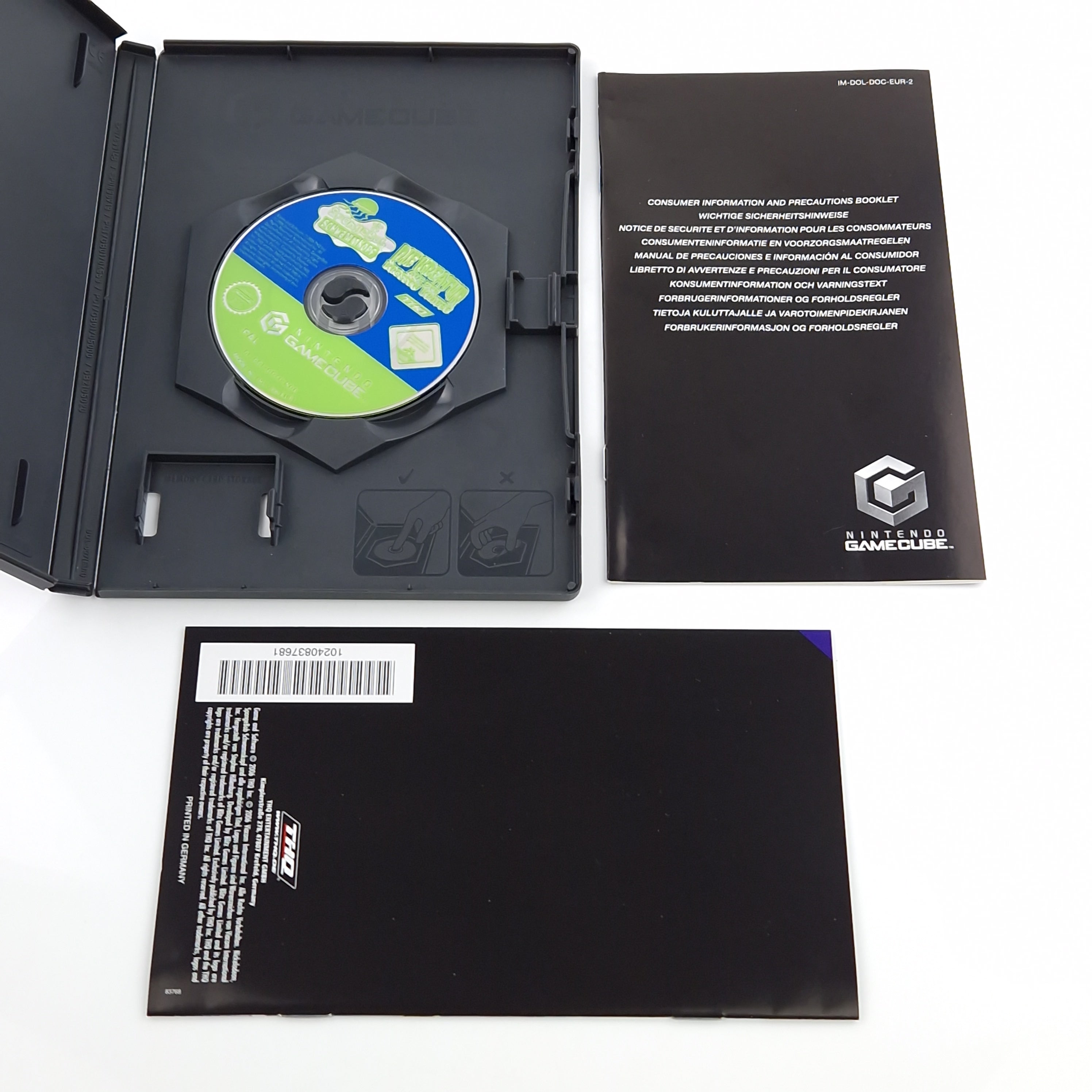 Nintendo Gamecube Spiel – Die Kreatur aus der Krossen Krabbe OVP