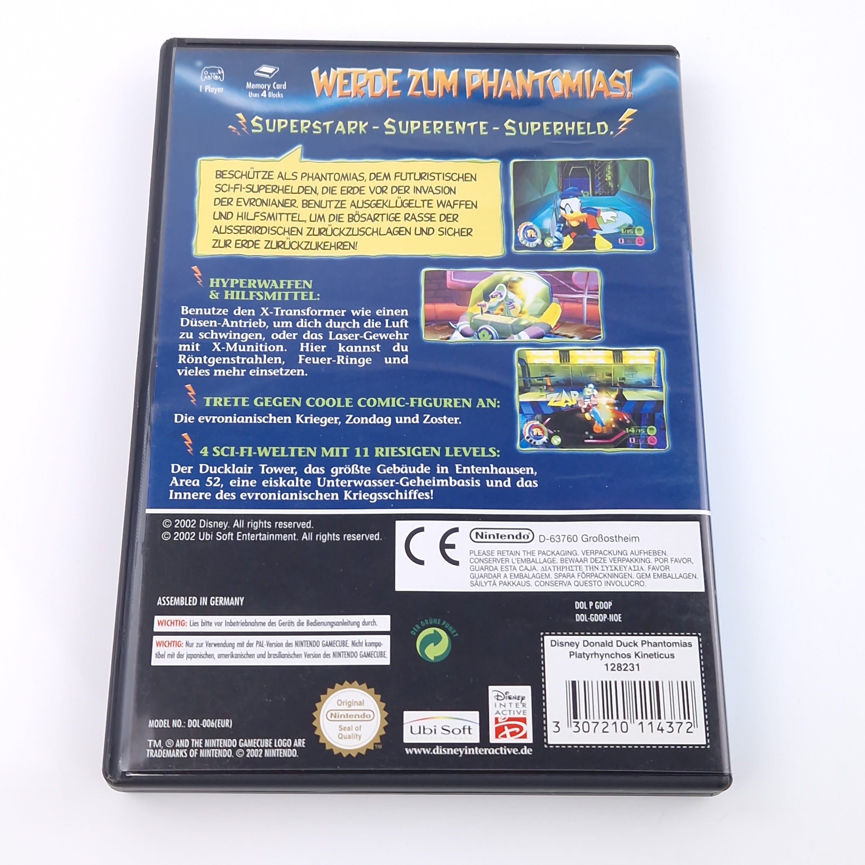 Nintendo Gamecube Spiel – Disneys Donald Duck Phantomias PAL