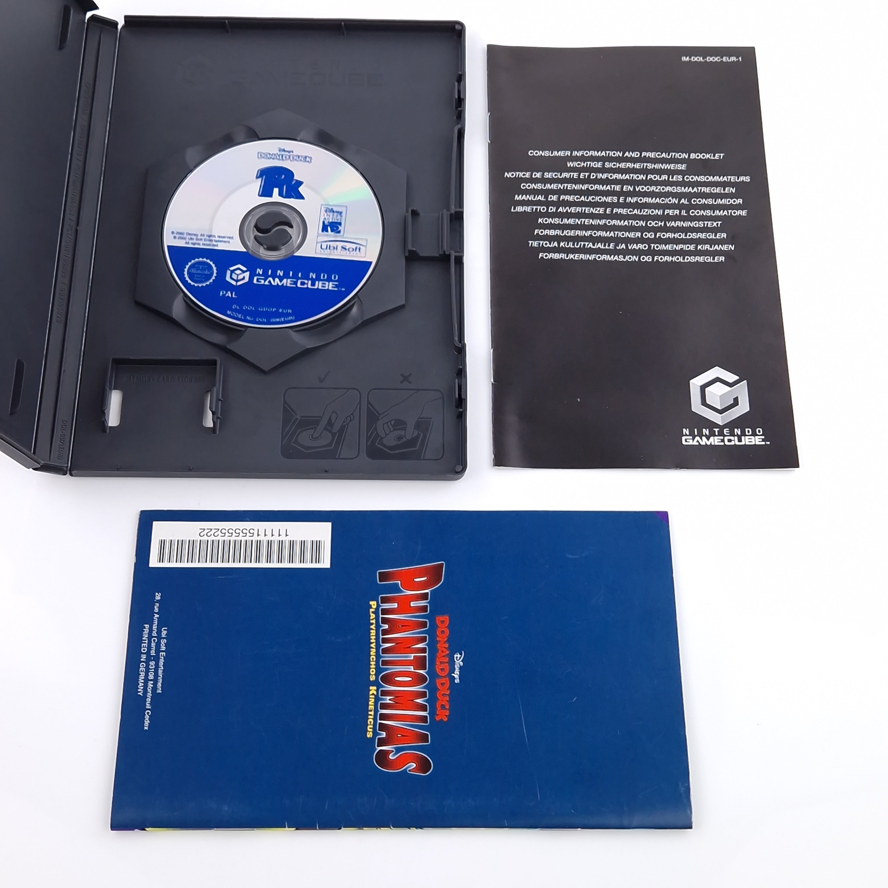 Nintendo Gamecube Spiel – Disneys Donald Duck Phantomias PAL