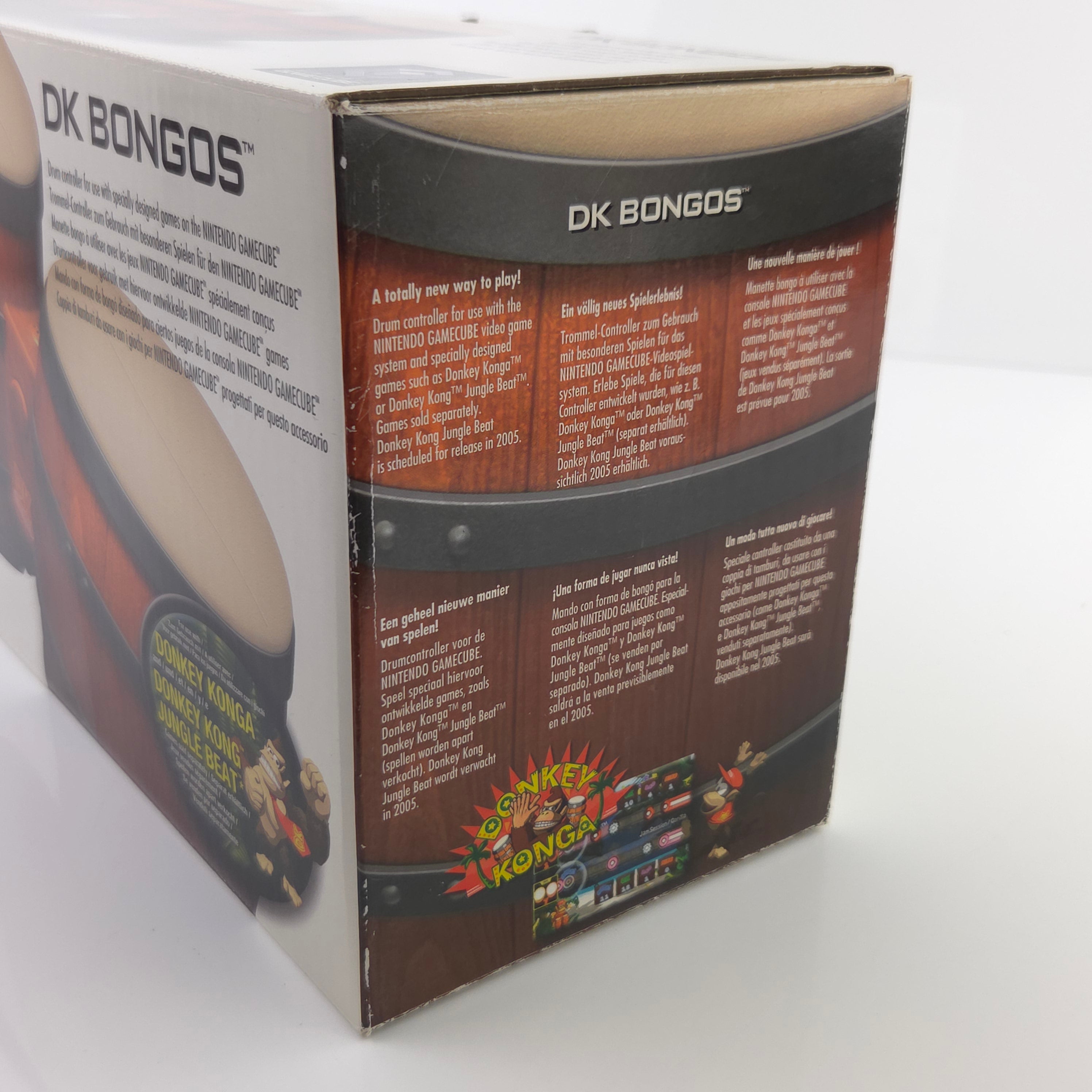 Nintendo Gamecube Spiel – Donkey Konga Pak mit DK Bongos OVP