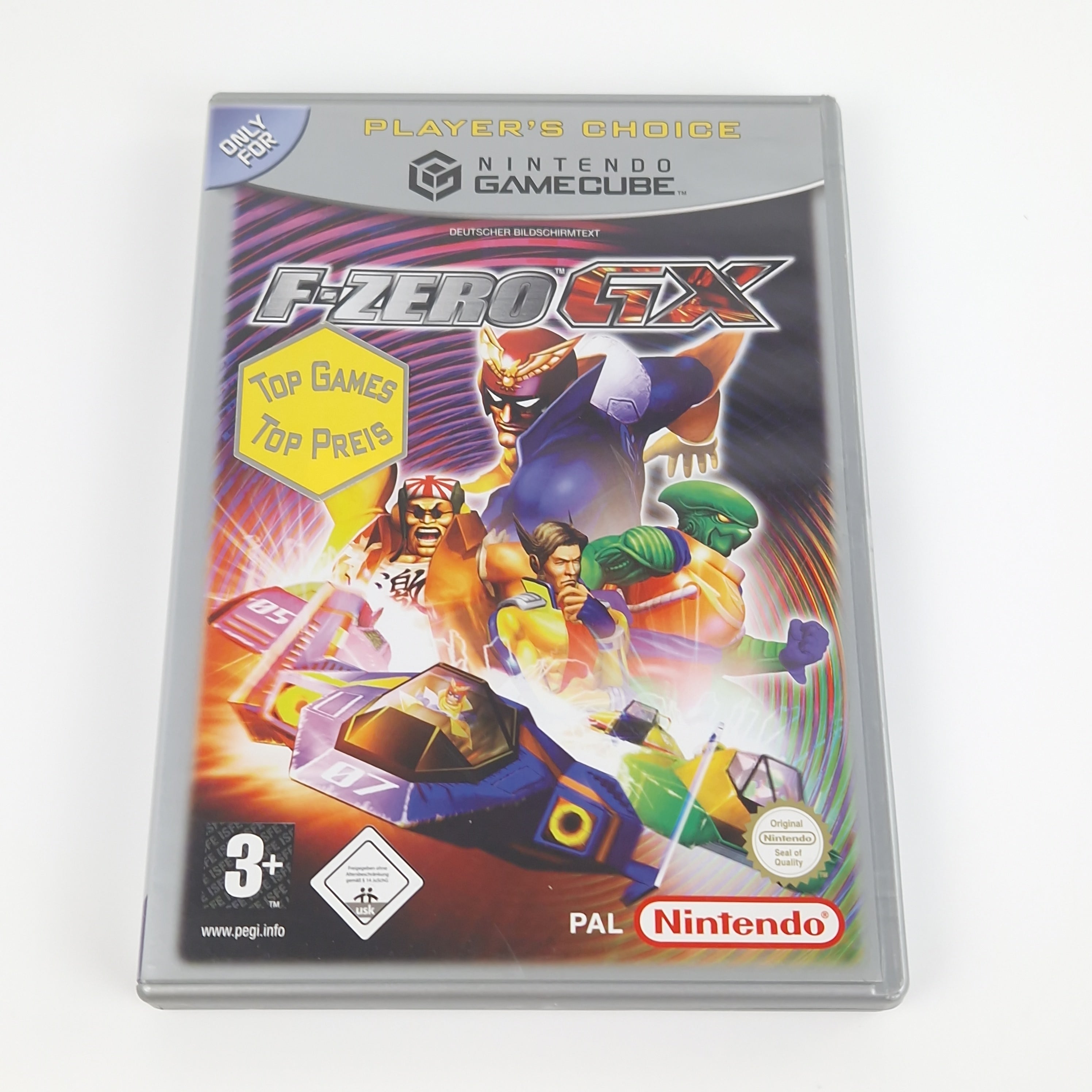 Nintendo Gamecube Spiel – F-Zero GX OVP PAL Players Choice