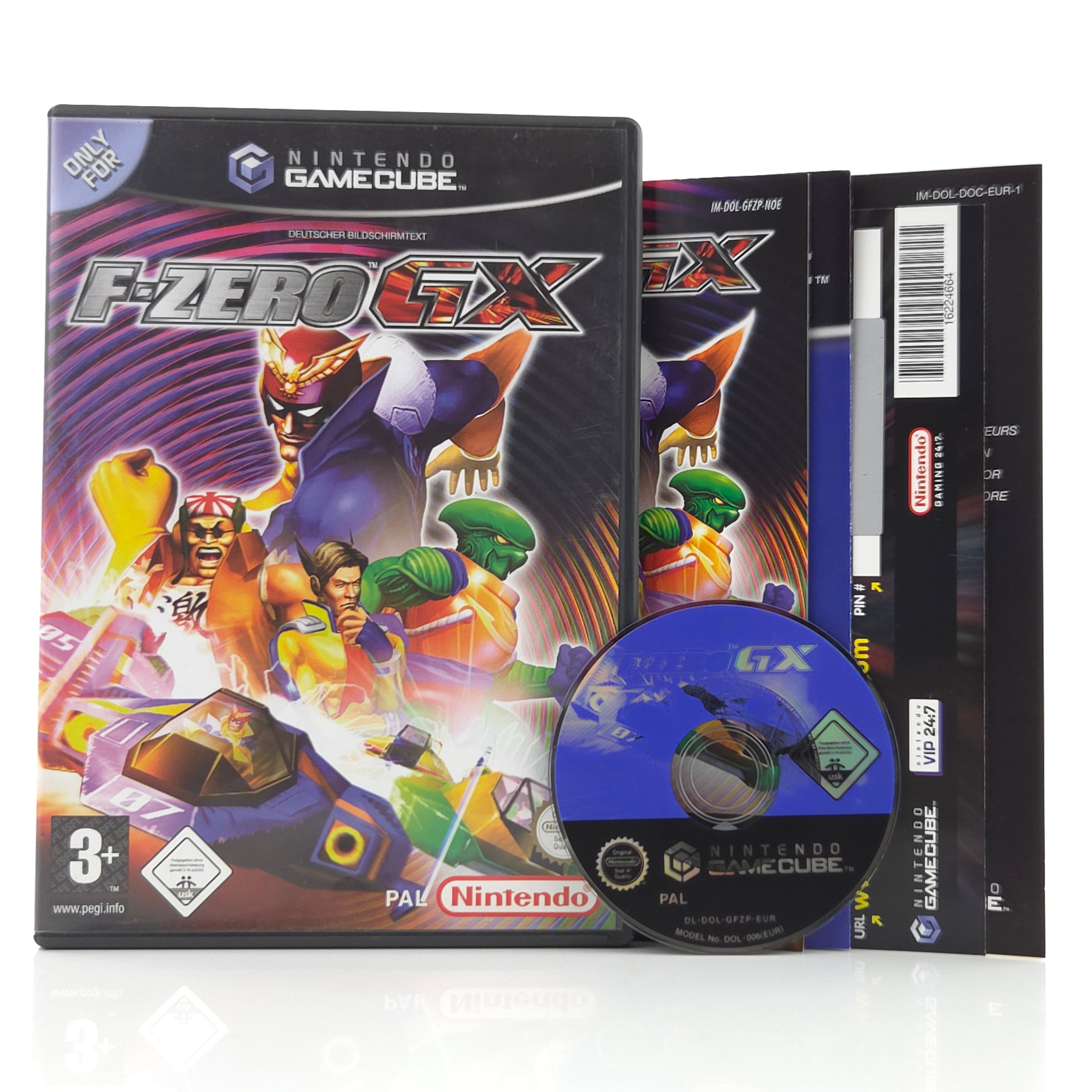 Gamecube Spiel F-Zero GX GC Komplett in OVP PAL DE