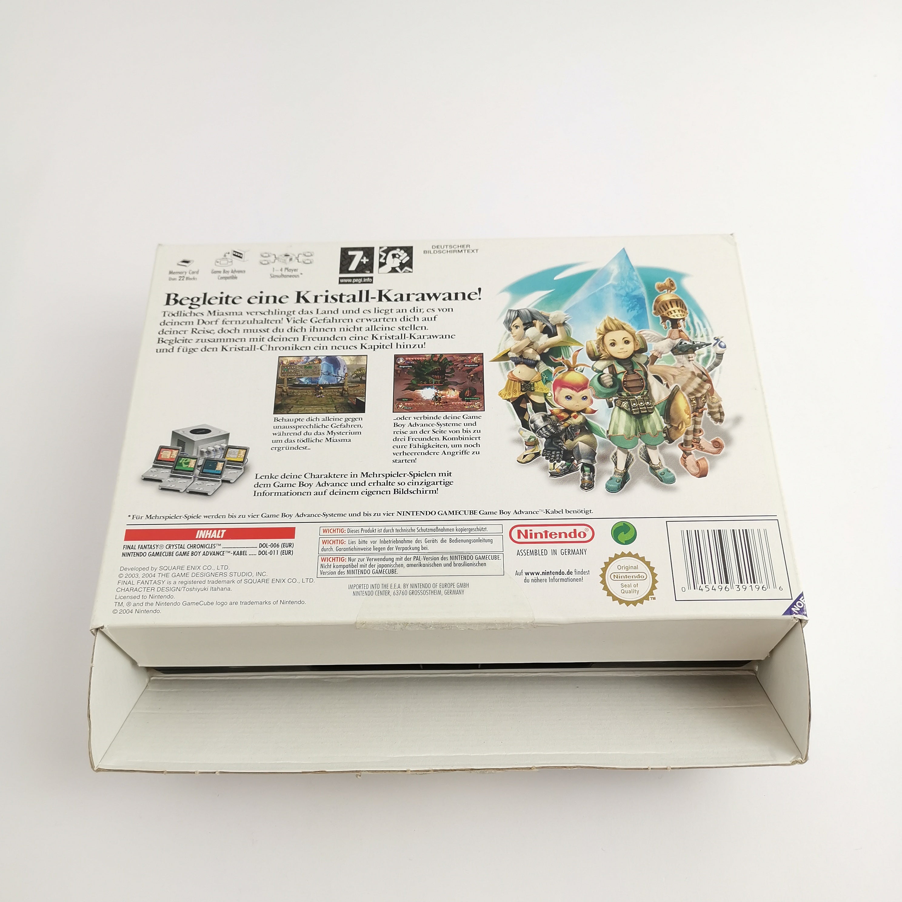 Nintendo Gamecube Spiel – Final Fantasy Crystal Chronicles OVP