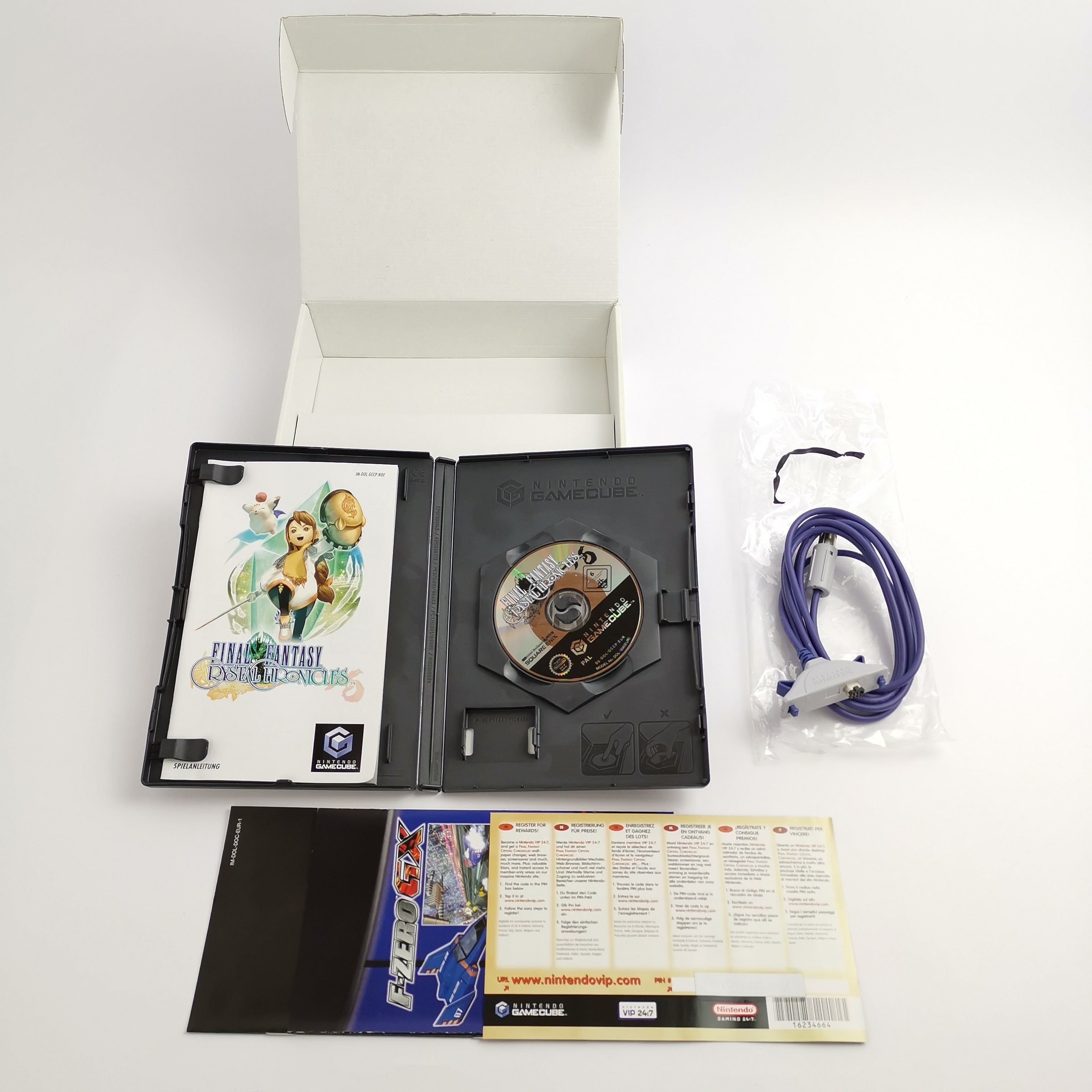 Nintendo Gamecube Spiel – Final Fantasy Crystal Chronicles OVP