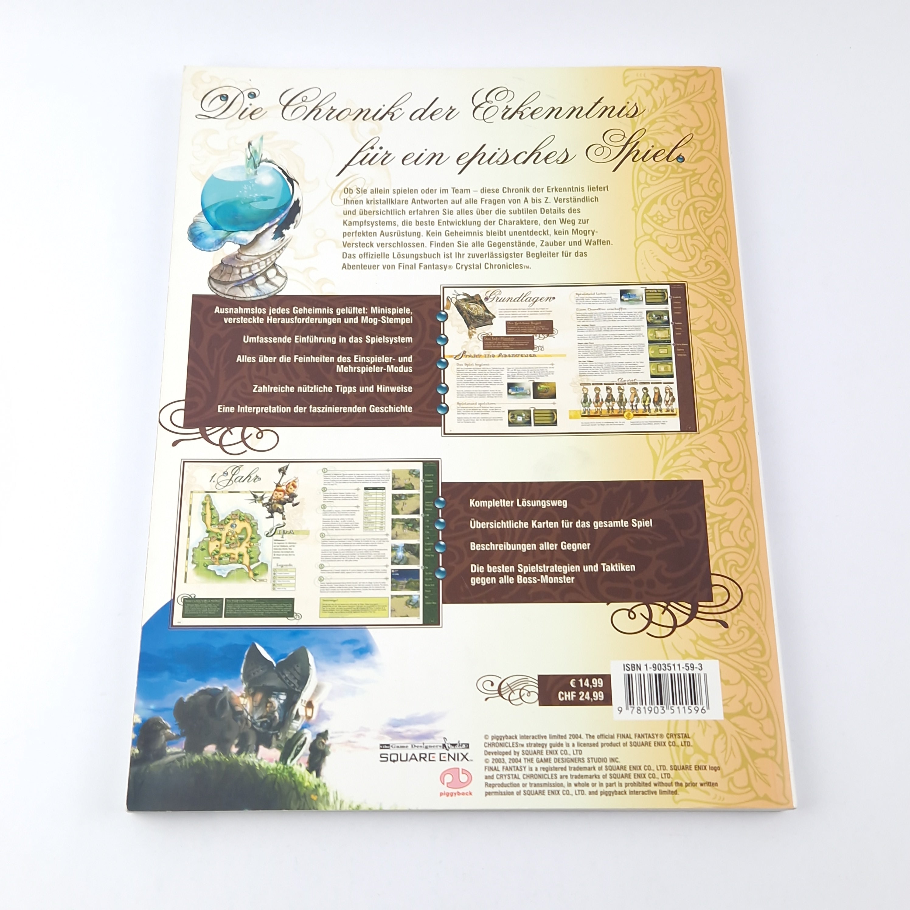 Nintendo Gamecube Spiel – Final Fantasy Crystal Chronicles OVP