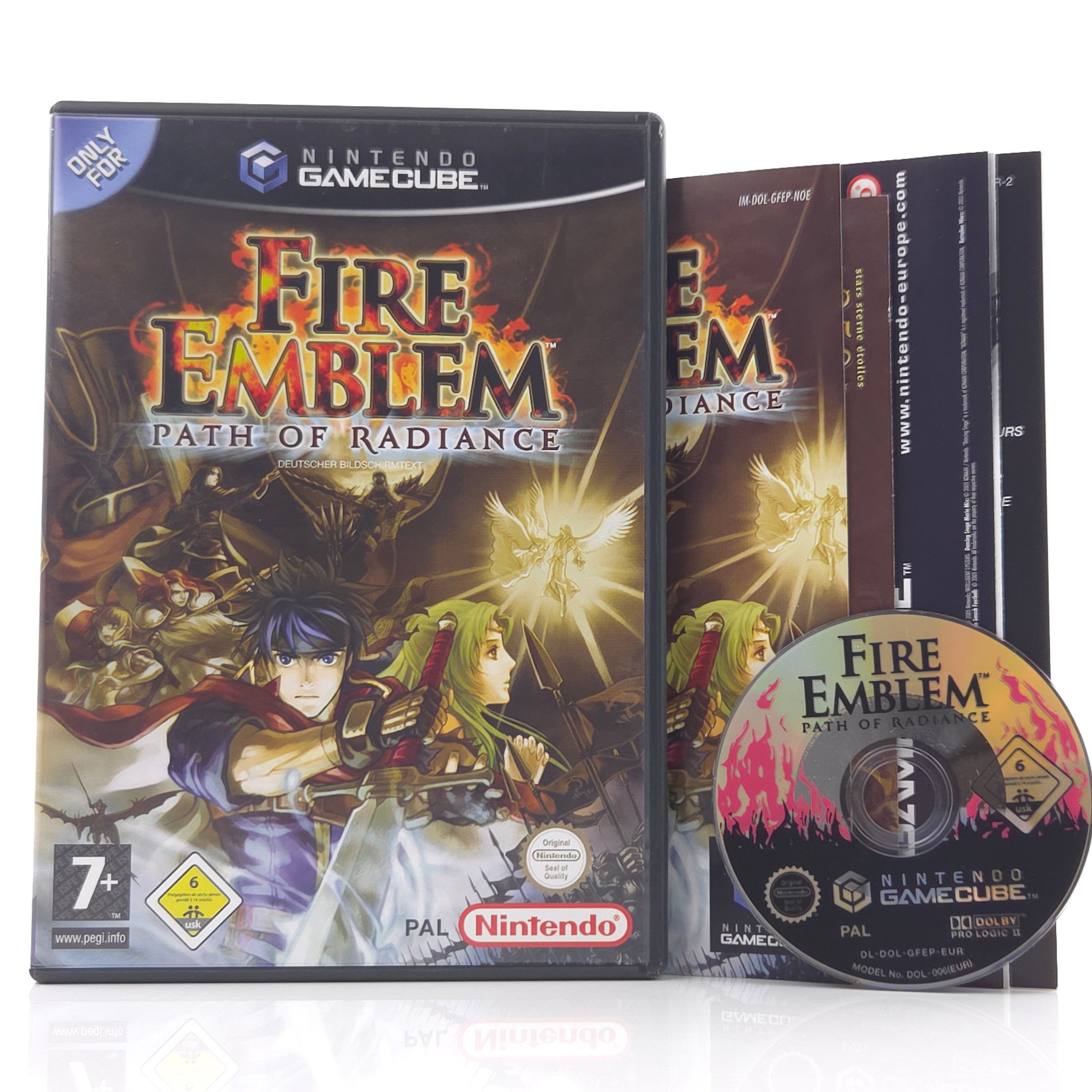 Nintendo Gamecube Spiel – Fire Emblem Path of Radiance OVP PAL