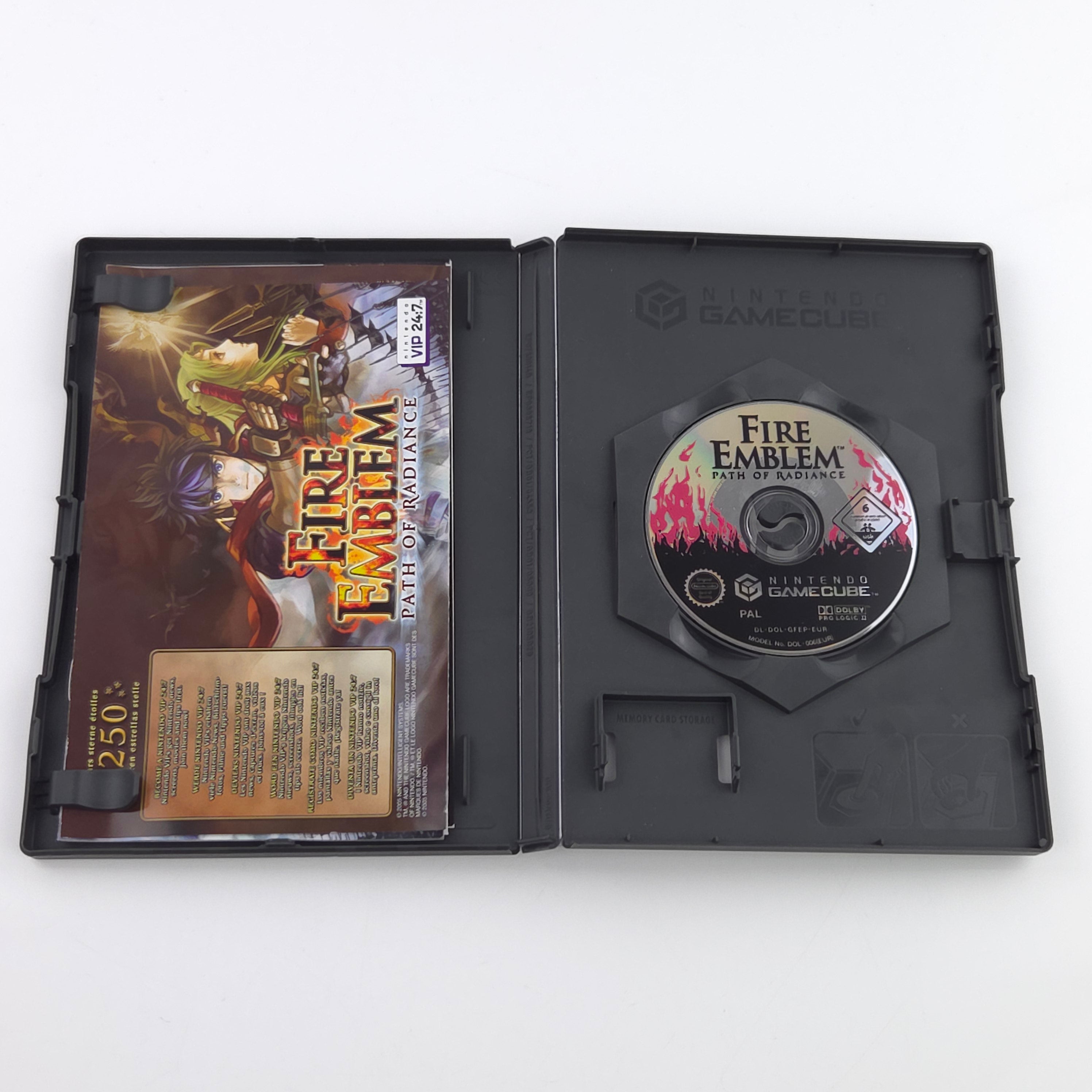 Nintendo Gamecube Spiel – Fire Emblem Path of Radiance OVP PAL