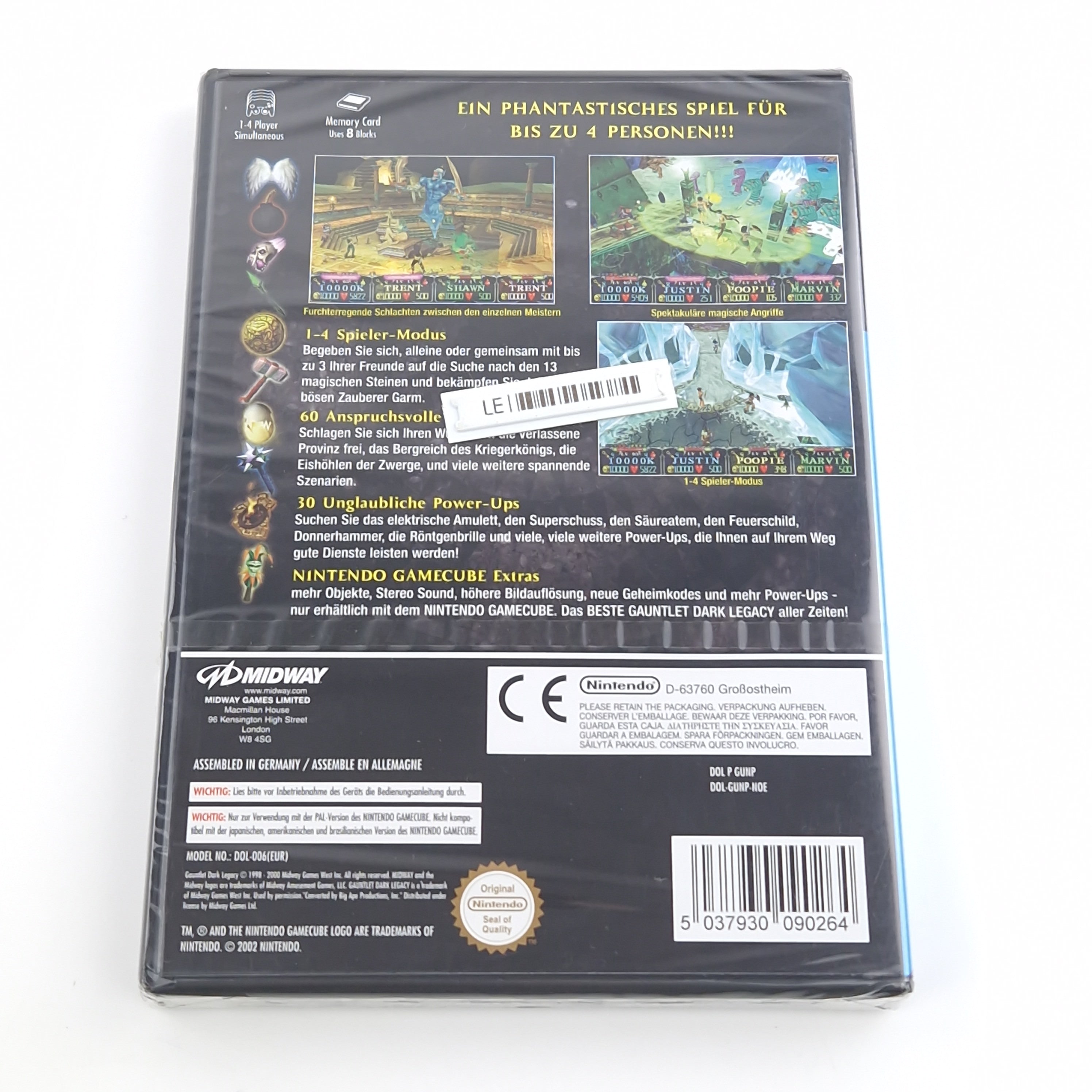 Nintendo Gamecube Spiel – Gauntlet Dark Legacy Neu OVP