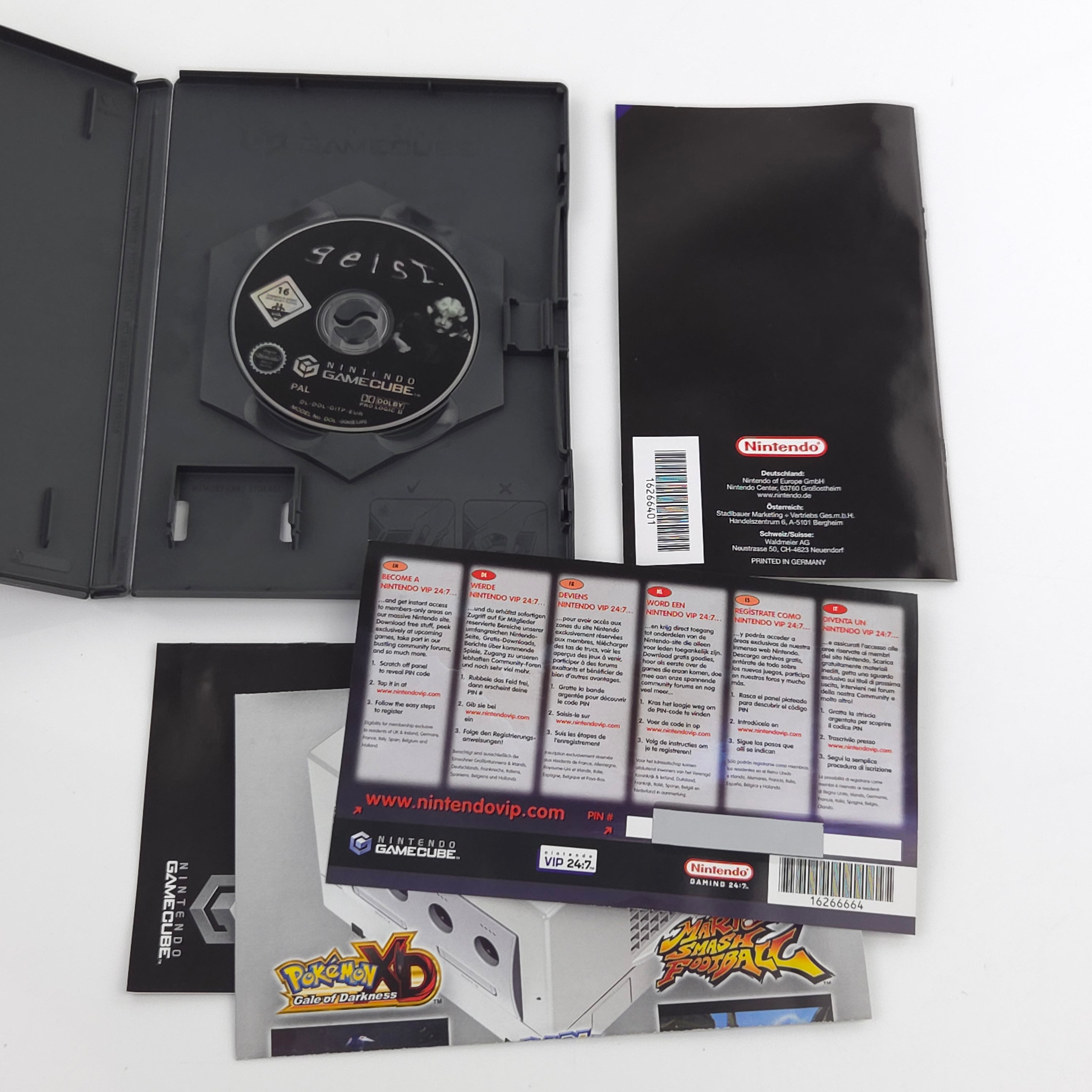 Nintendo Gamecube Spiel – Geist (PAL OVP CIB)