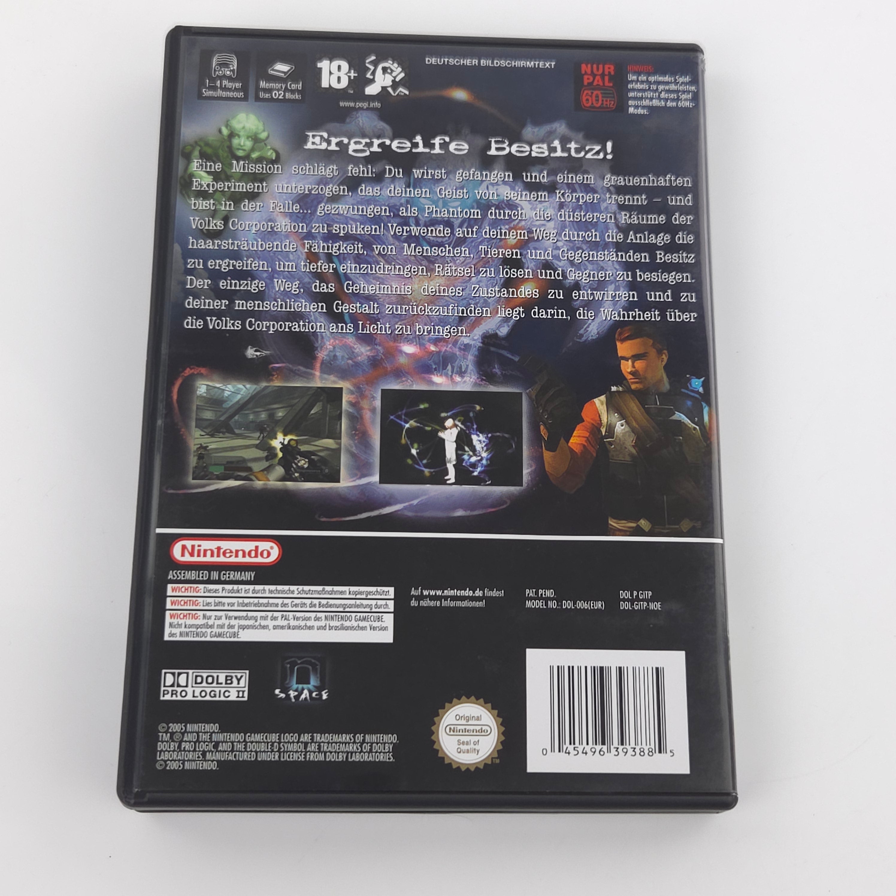 Nintendo Gamecube Spiel – Geist (PAL OVP CIB)