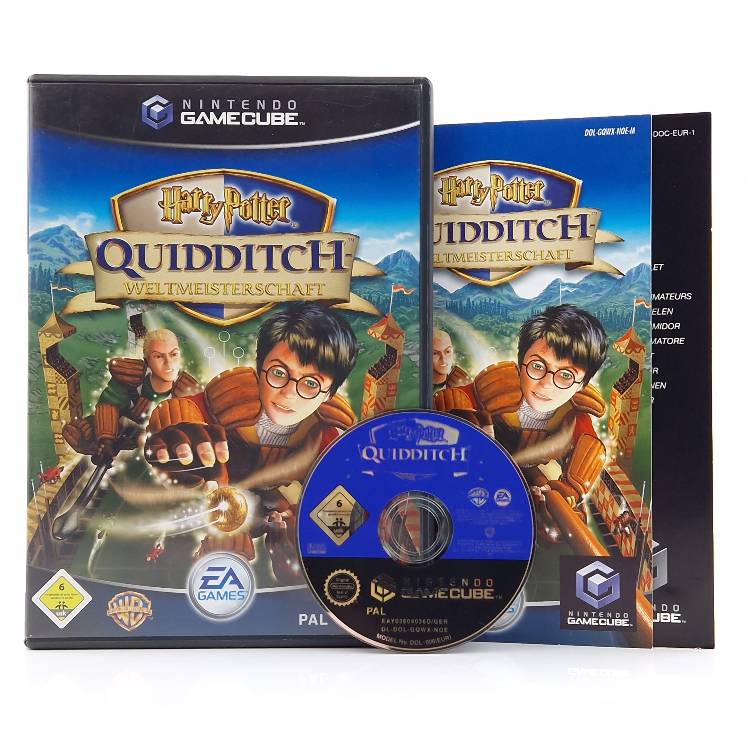Nintendo Gamecube Spiel – Harry Potter Quidditch (PAL OVP)