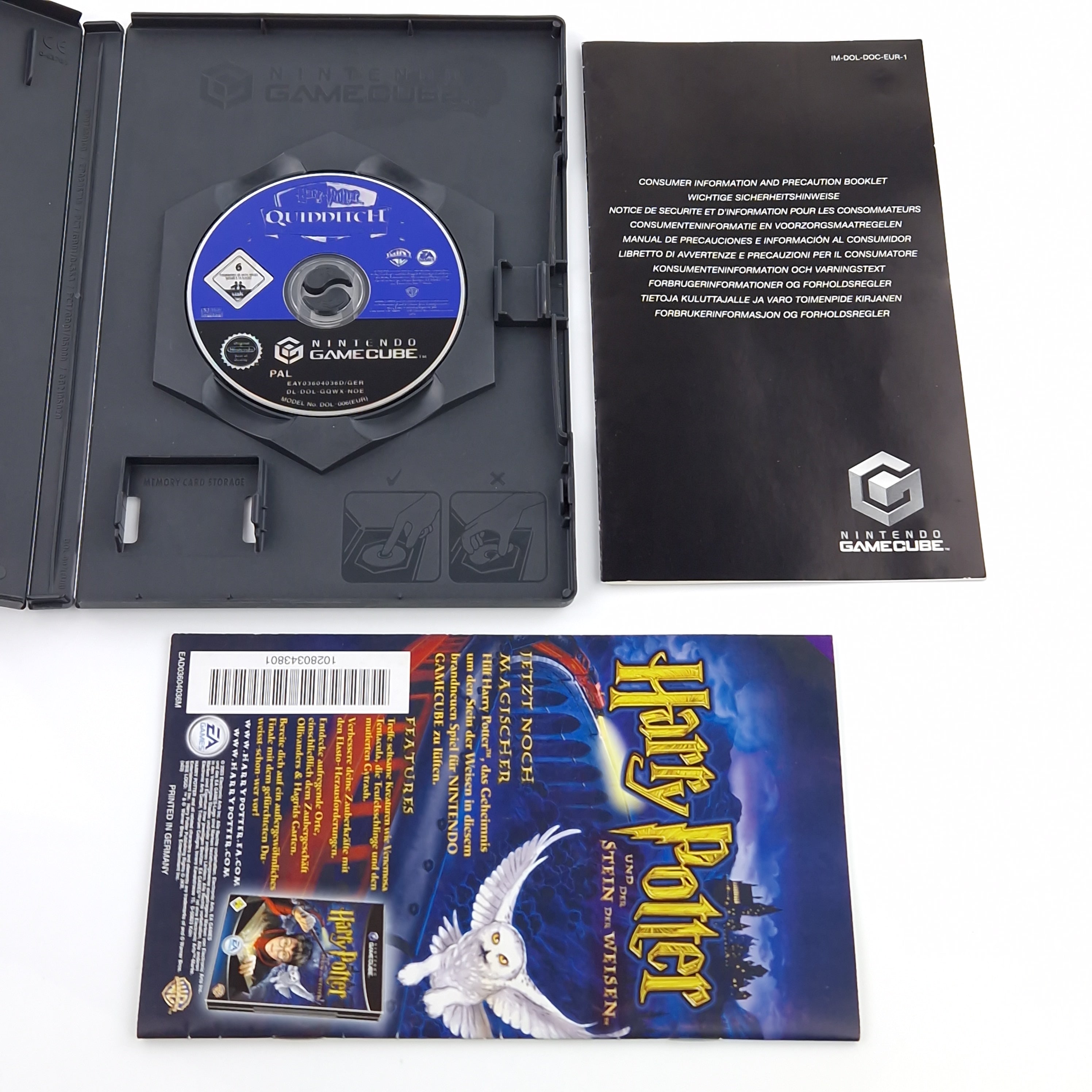 Nintendo Gamecube Spiel – Harry Potter Quidditch (PAL OVP)