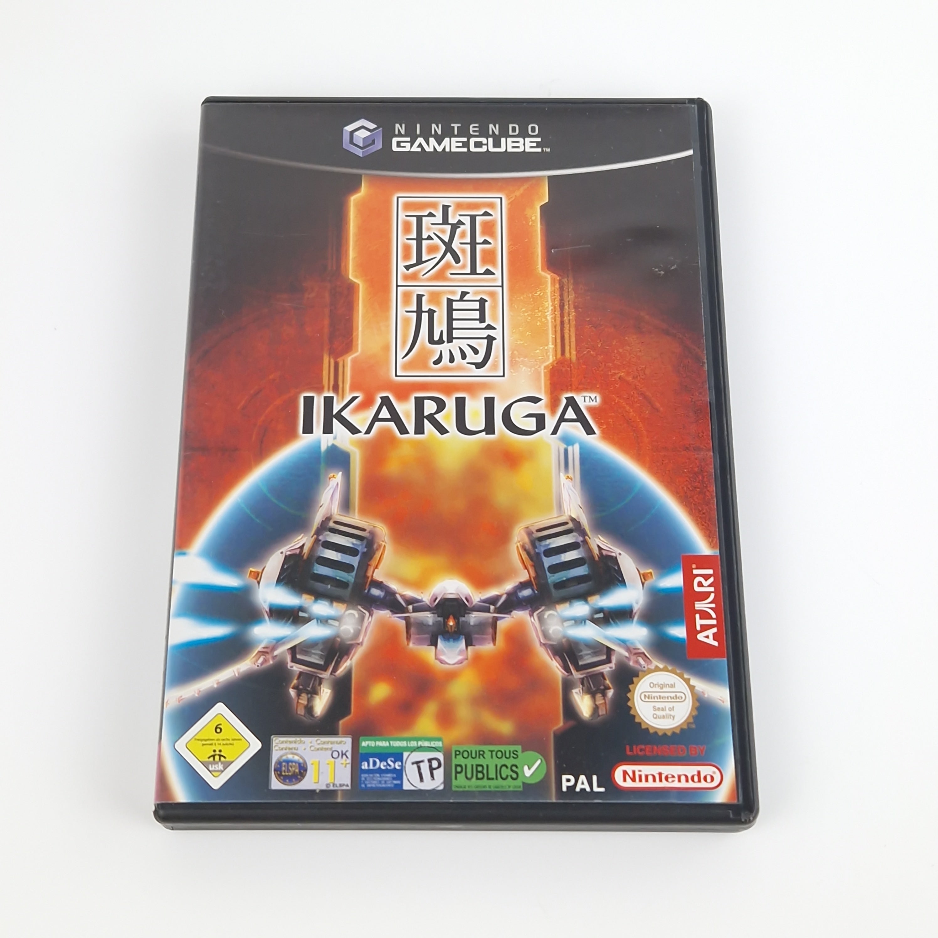 Nintendo Gamecube Spiel – Ikaruga OVP PAL