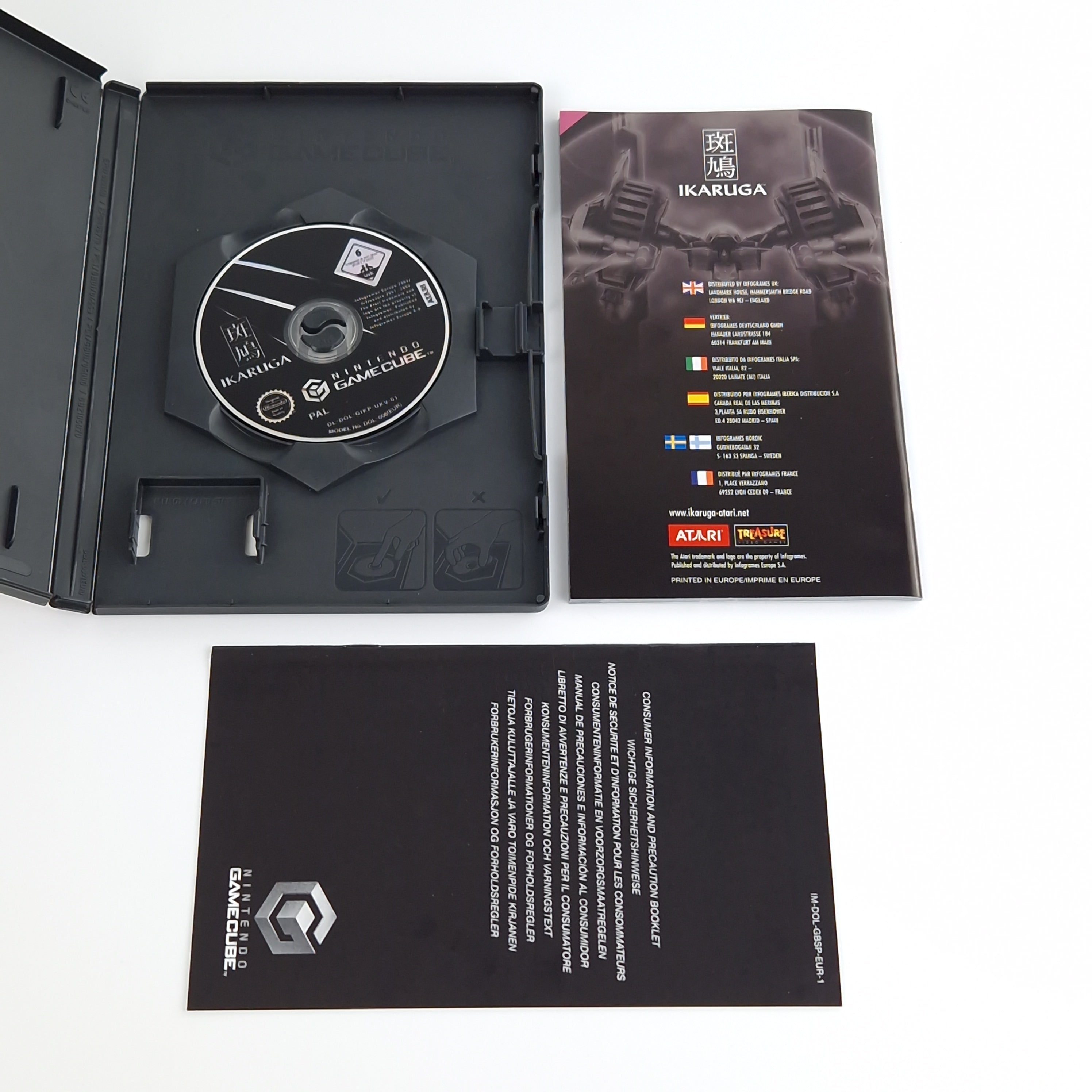 Nintendo Gamecube Spiel – Ikaruga OVP PAL