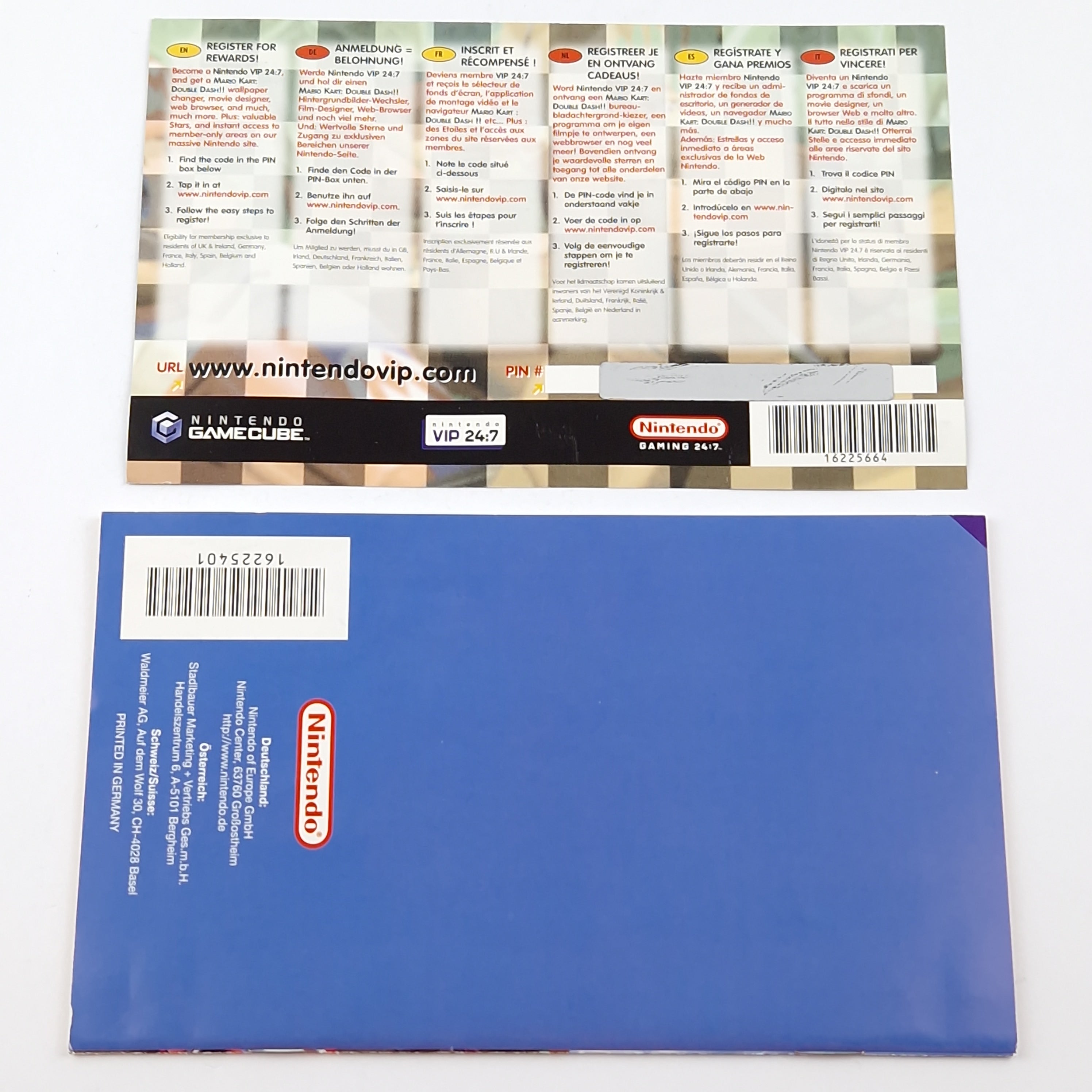 Nintendo Gamecube Spiel – Mario Kart Double Dash OVP PAL