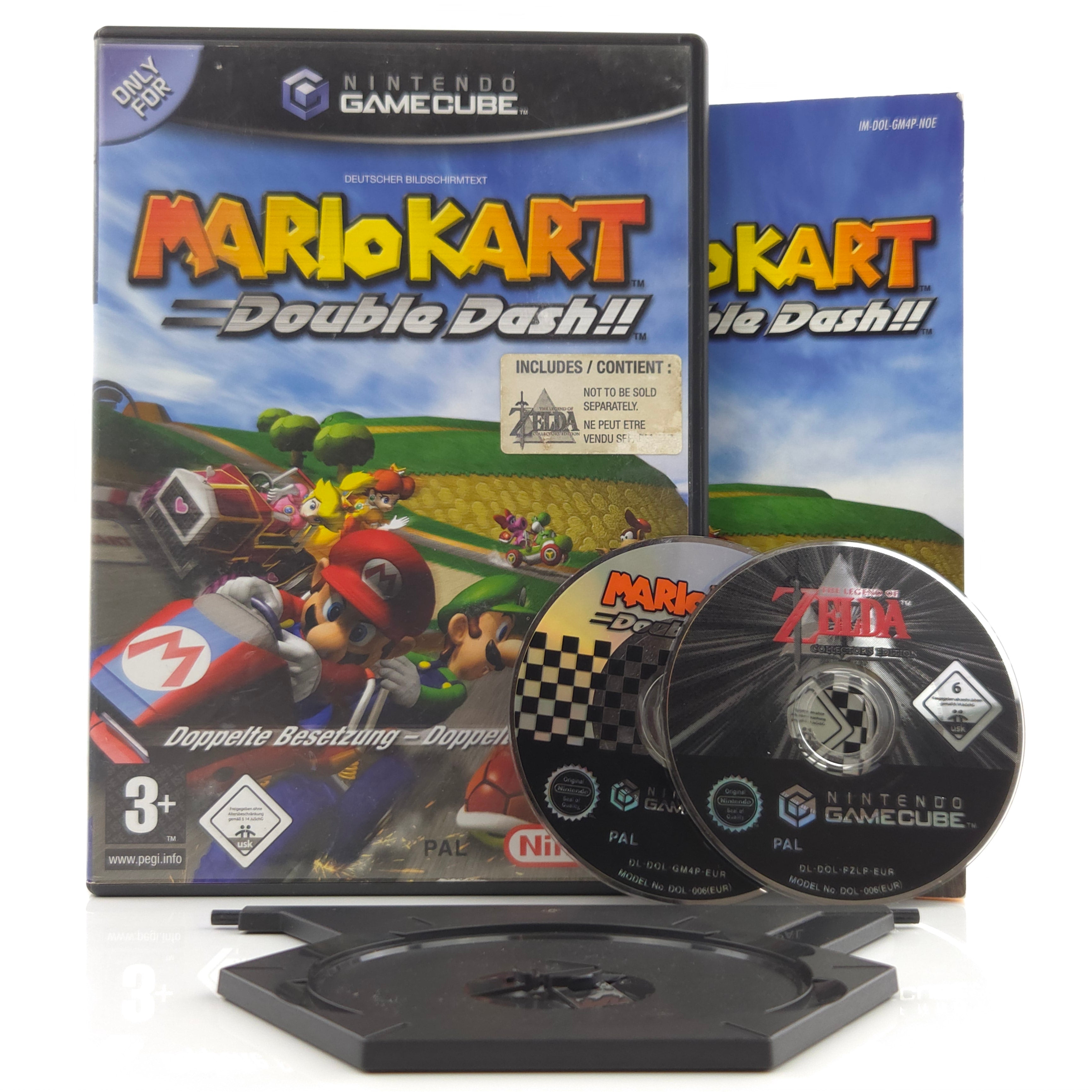 Nintendo Gamecube Spiel – Mario Kart Double Dash plus Zelda
