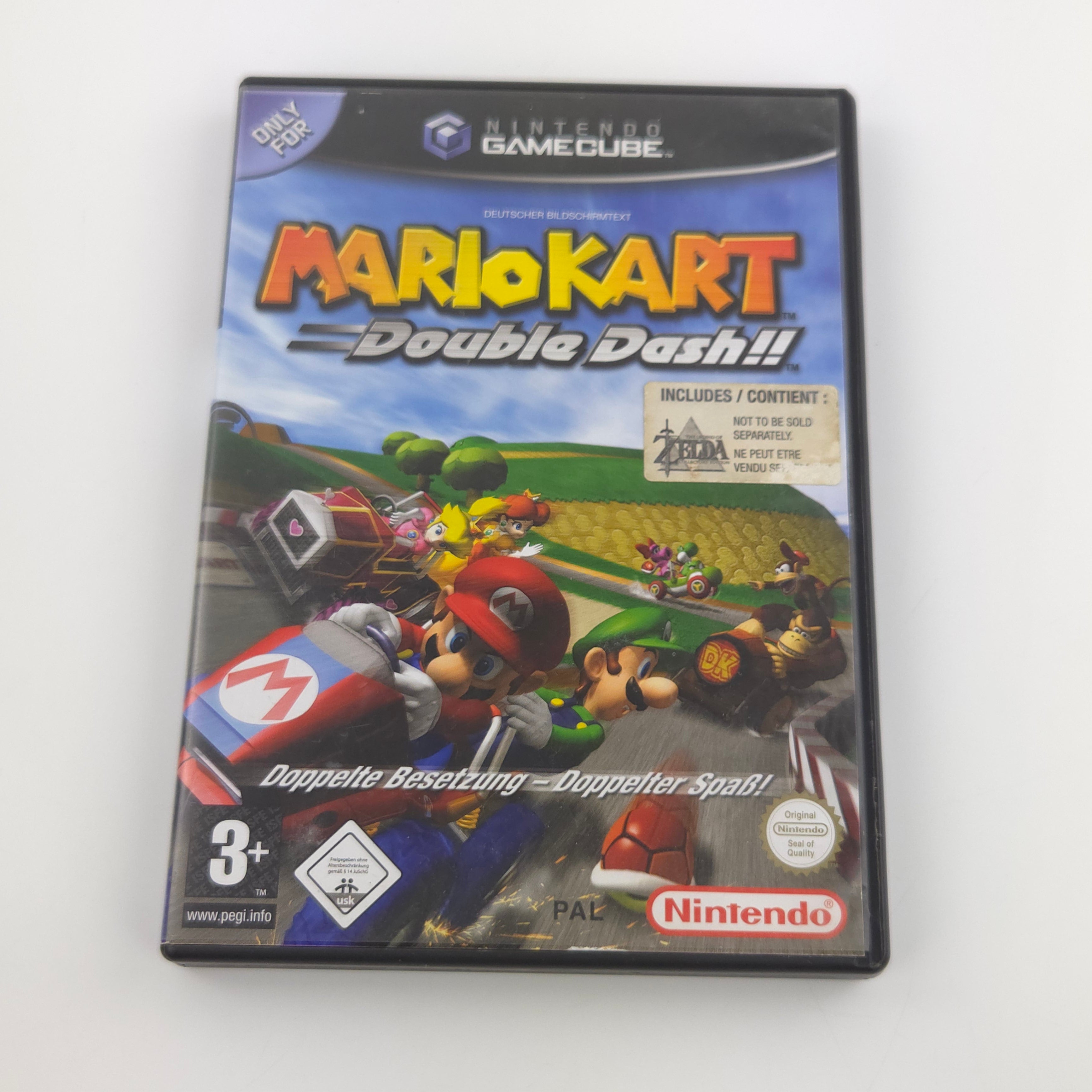 Nintendo Gamecube Spiel – Mario Kart Double Dash plus Zelda