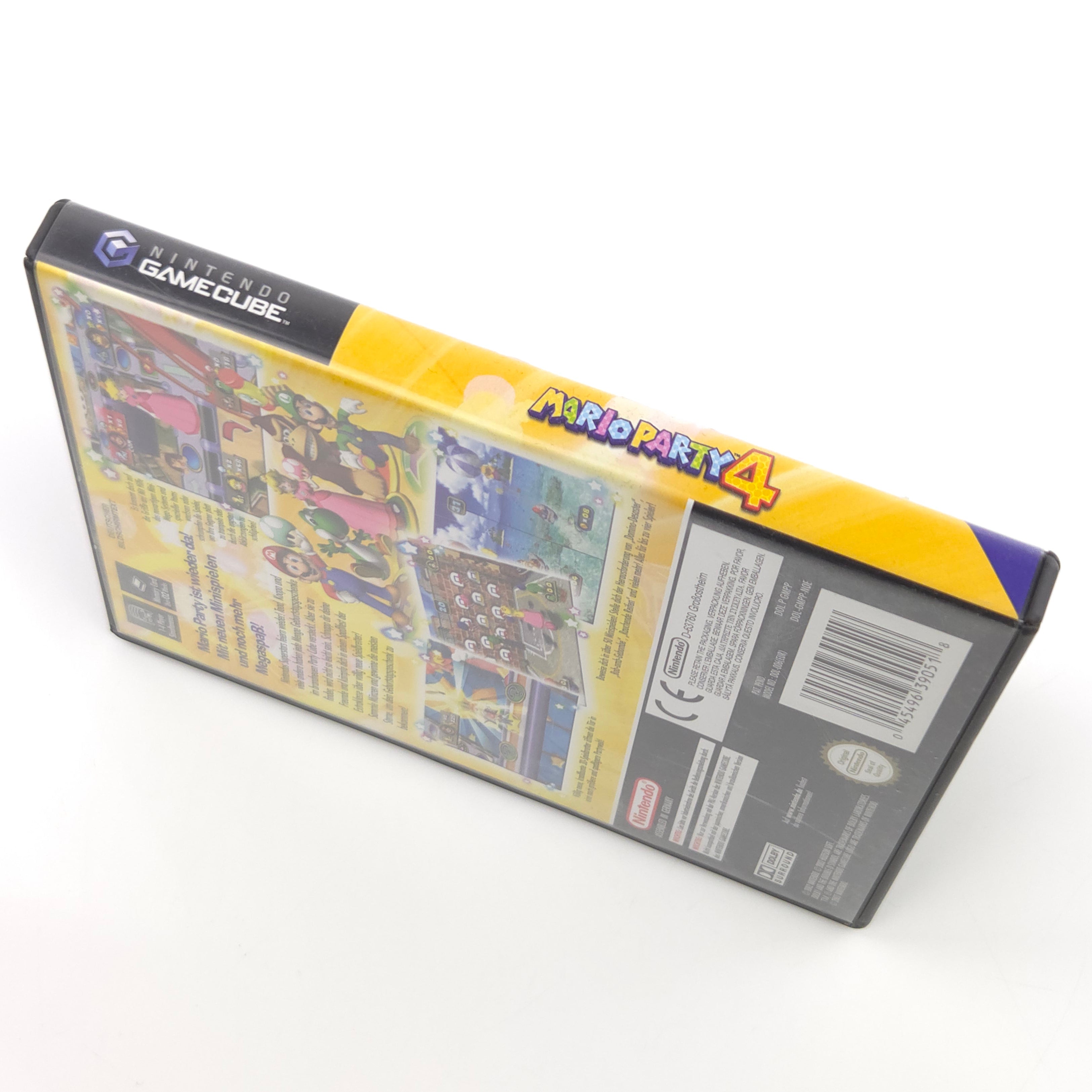 Nintendo Gamecube Spiel – Mario Party 4 (OVP Anleitung)