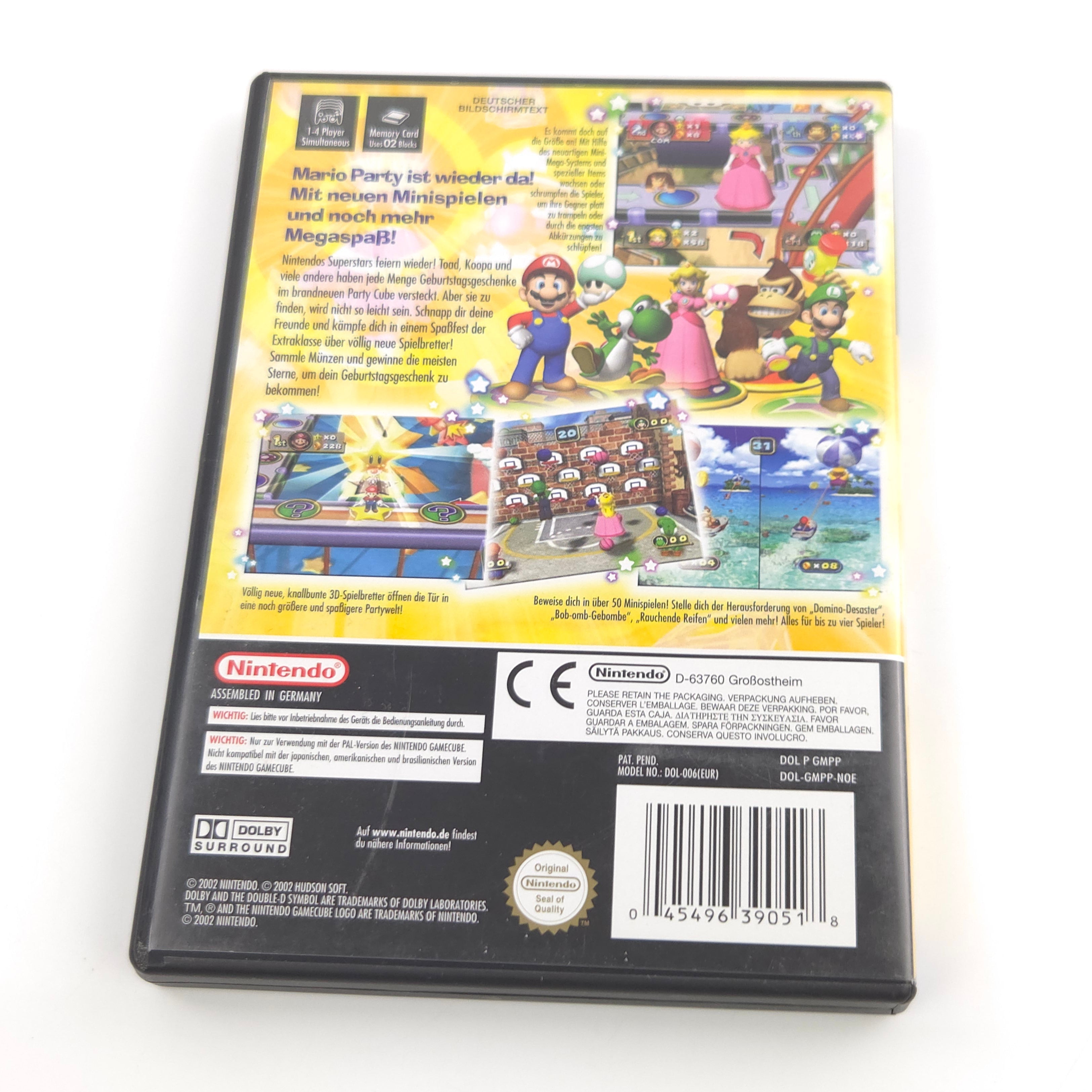 Nintendo Gamecube Spiel – Mario Party 4 (OVP Anleitung)