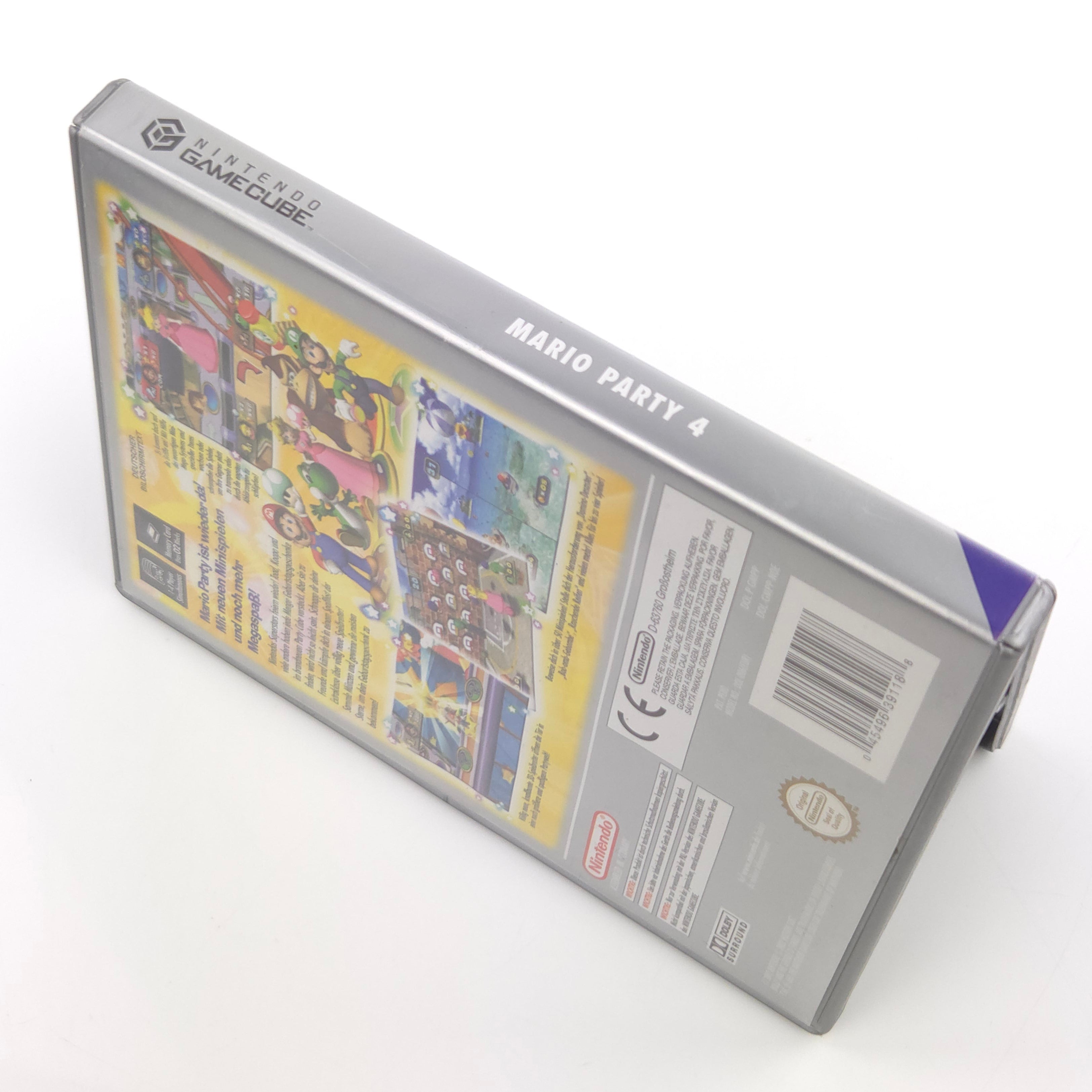 Nintendo Gamecube Spiel – Mario Party 4 Players Choice OVP