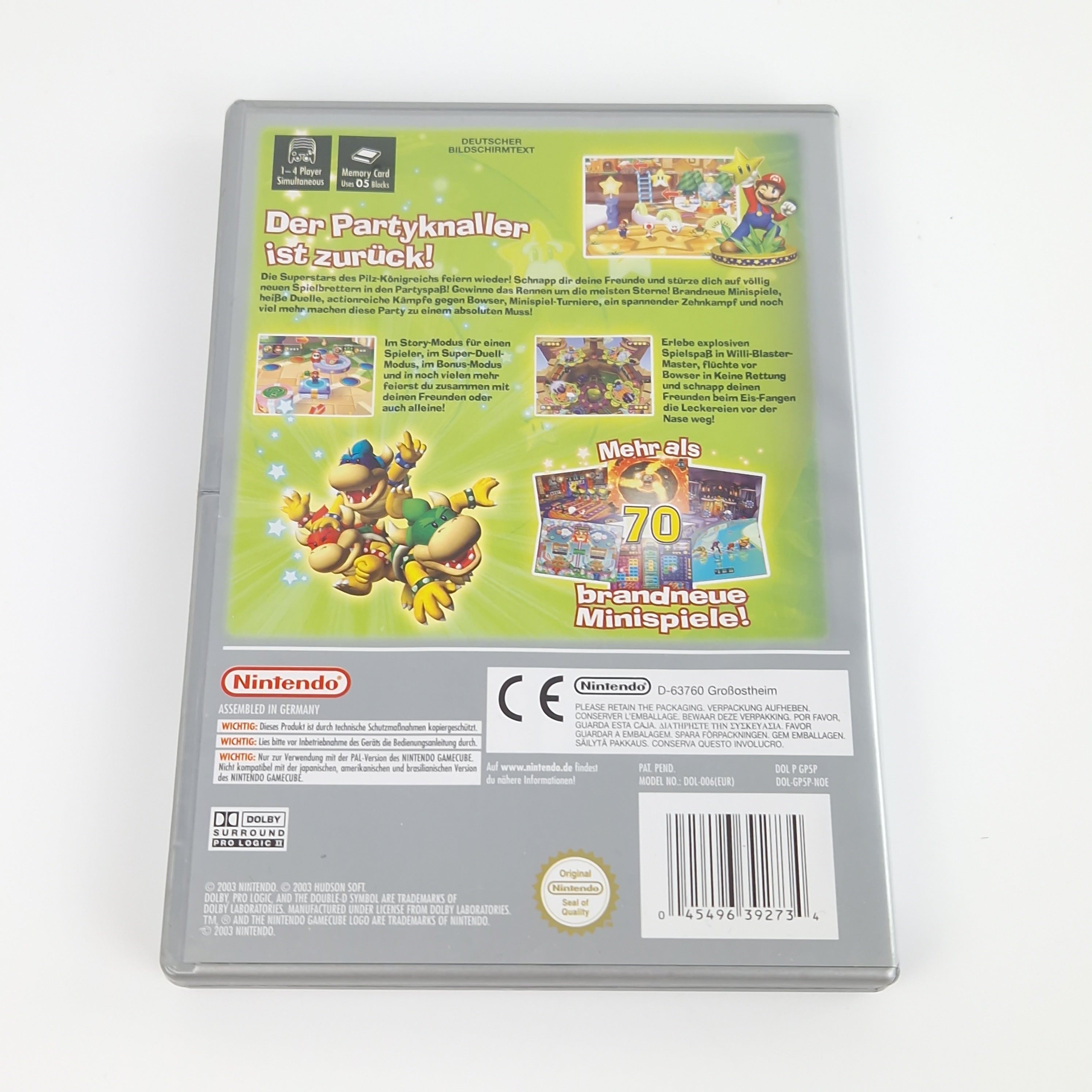 Nintendo Gamecube Spiel – Mario Party 5 OVP PAL Players Choice