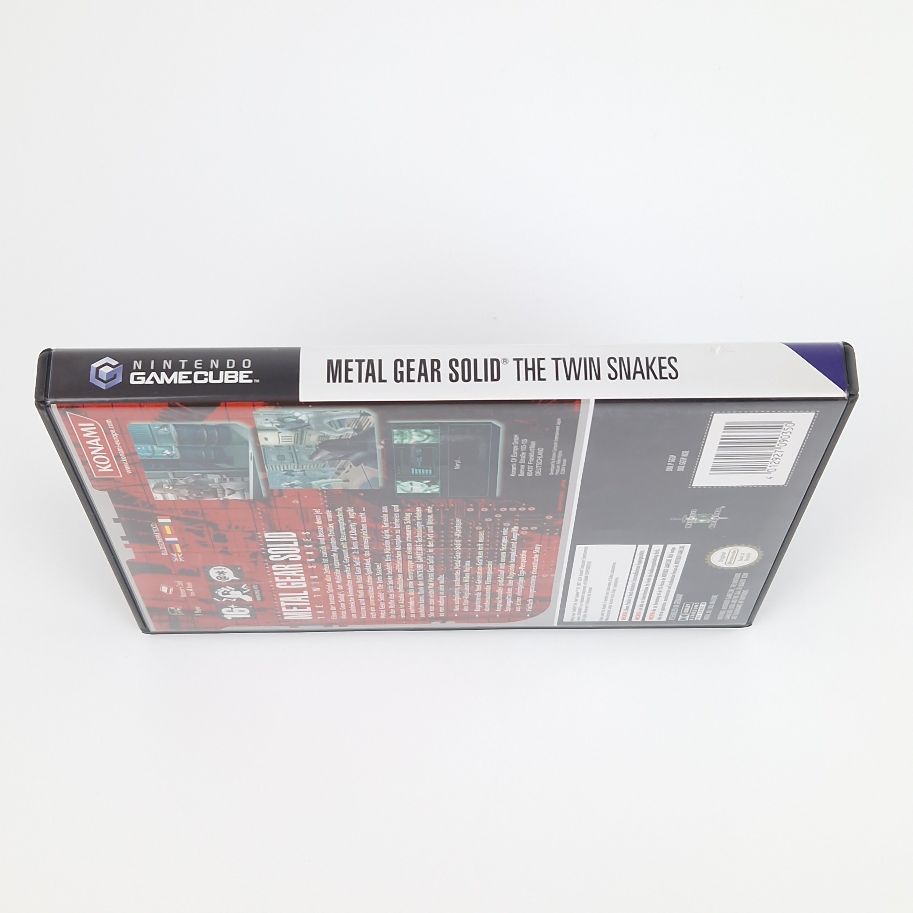 Nintendo Gamecube Spiel – Metal Gear Solid Twin Snakes PAL OVP