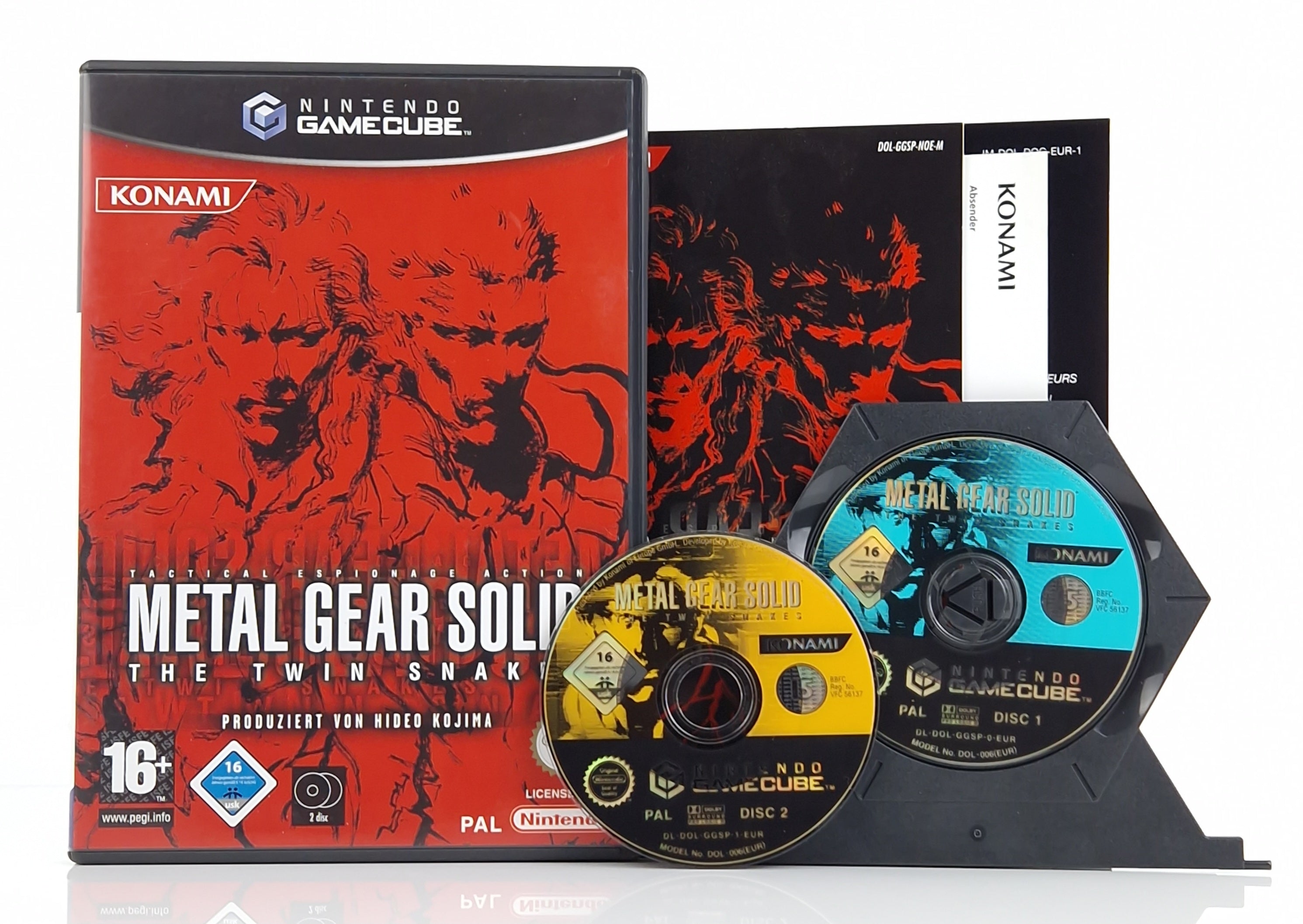 Nintendo Gamecube Spiel – Metal Gear Solid Twin Snakes PAL OVP