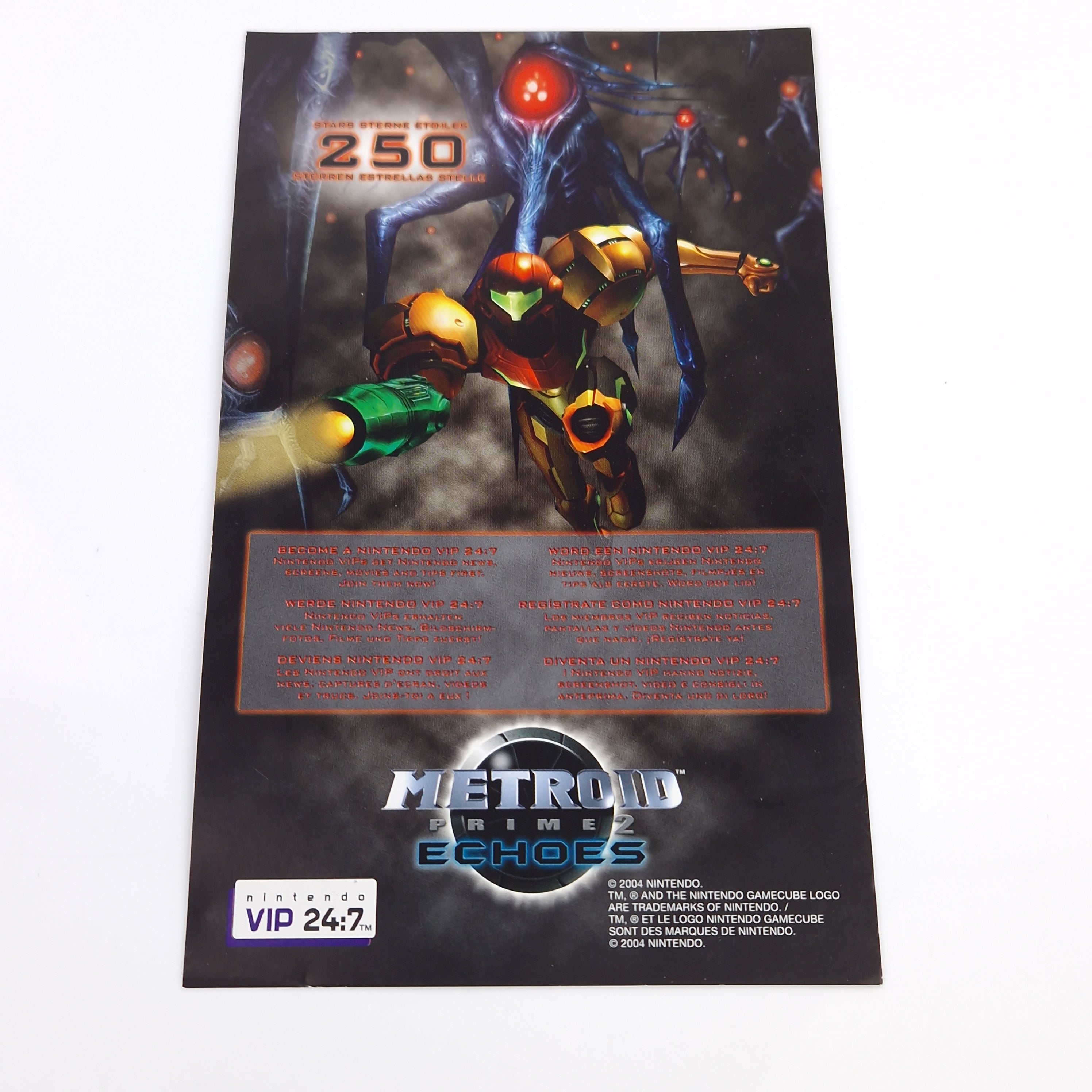 Nintendo Gamecube Spiel – Metroid Prime 2 Echoes (PAL OVP)